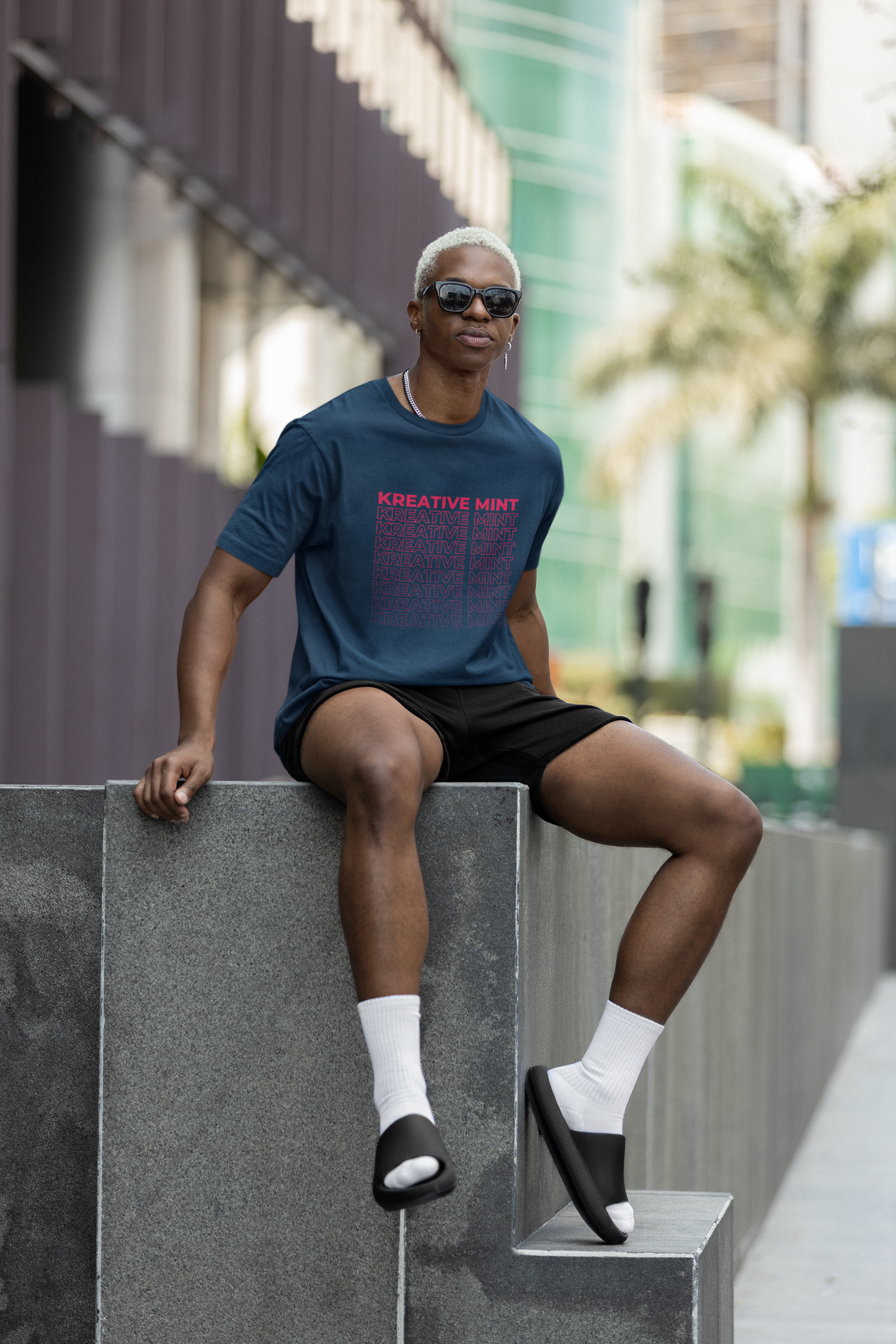 KREATIVE MINT MULTIPLE standard oversized UNISEX premium pure cotton T-shirt