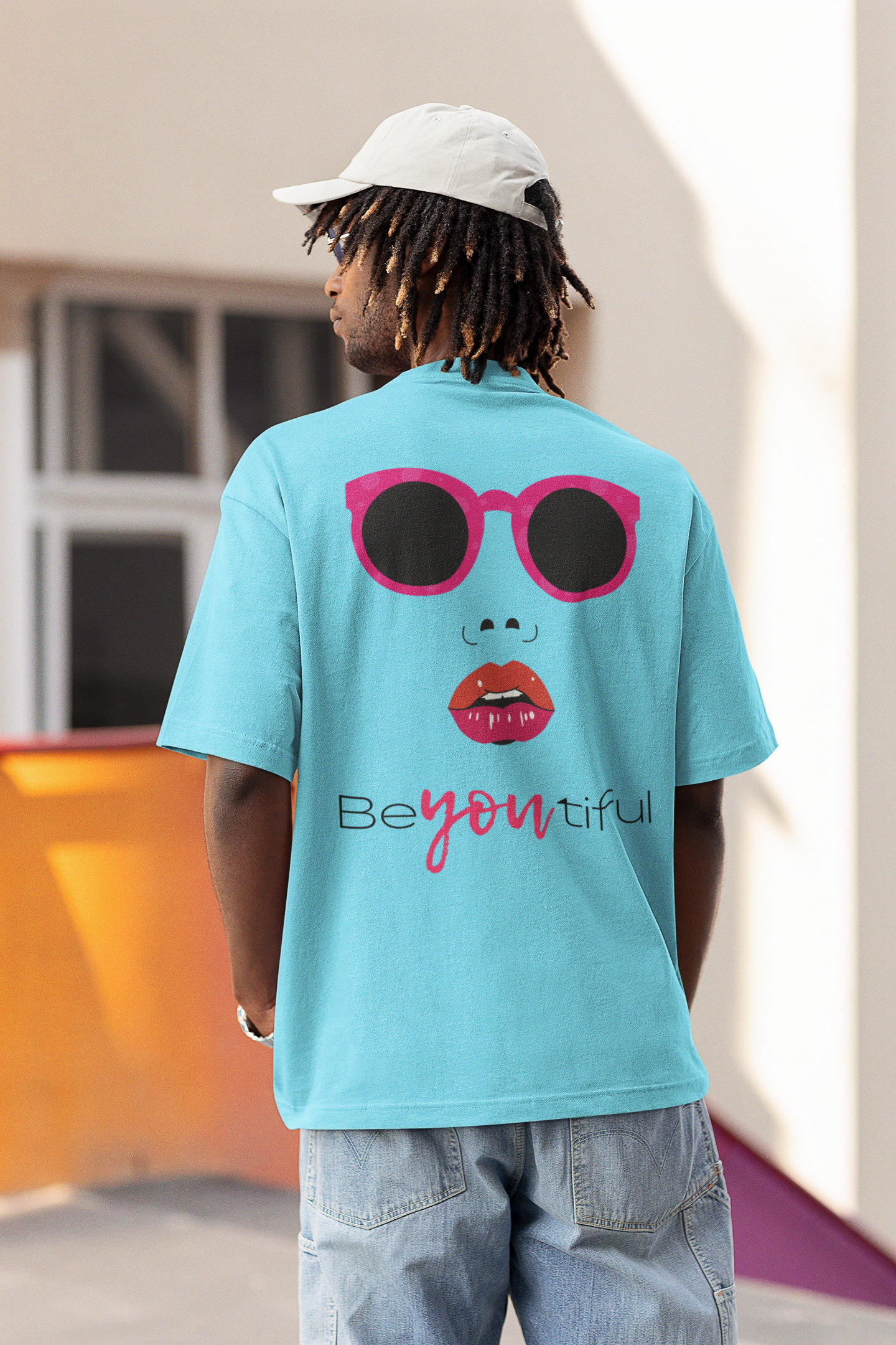 BEYOUTIFUL classic oversized UNISEX premium pure cotton T-shirt