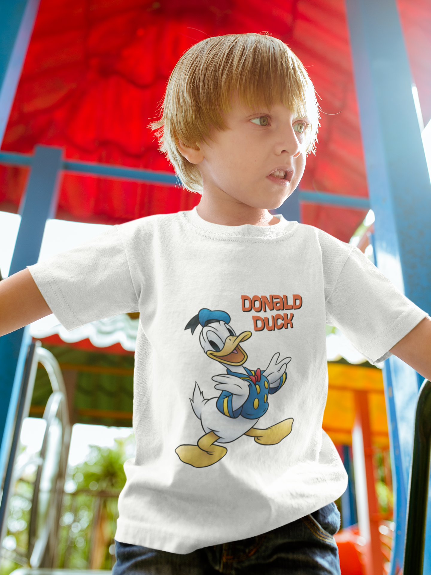 DONALD DUCK premium pure cotton boy T-shirt