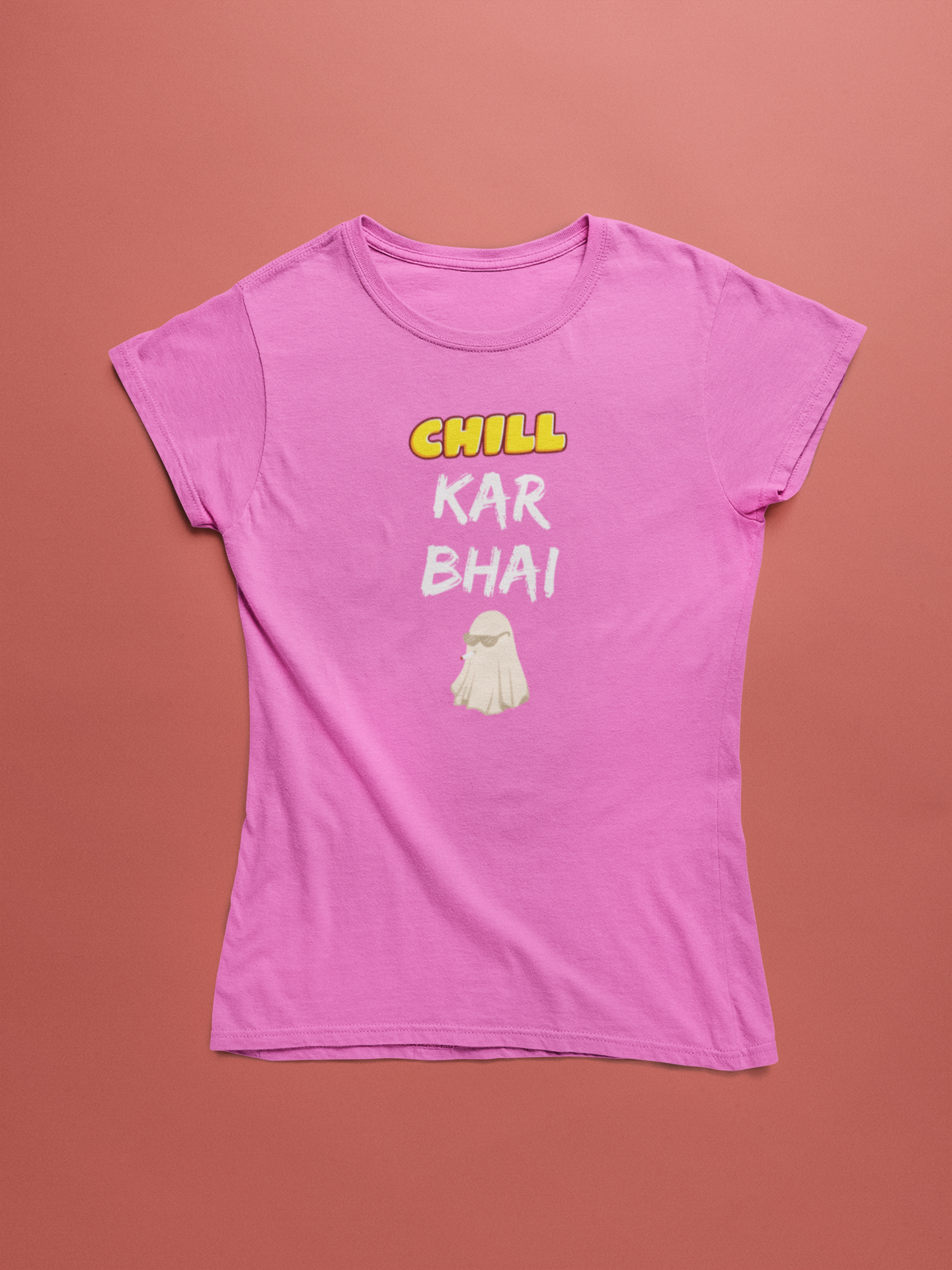 CHILL KAR premium pure cotton T-shirt for women
