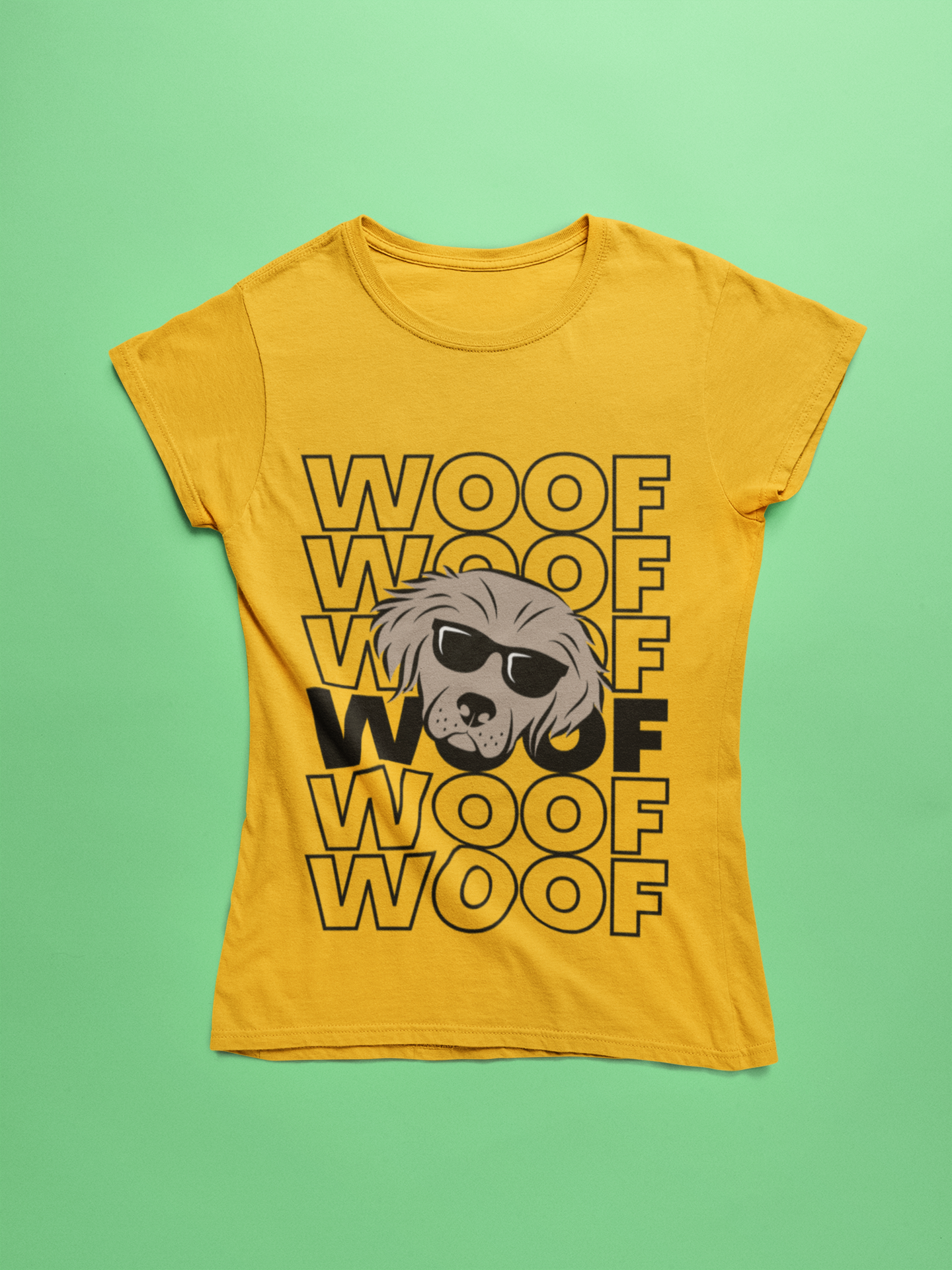 WOOF WOOF premium pure cotton T-shirt for women