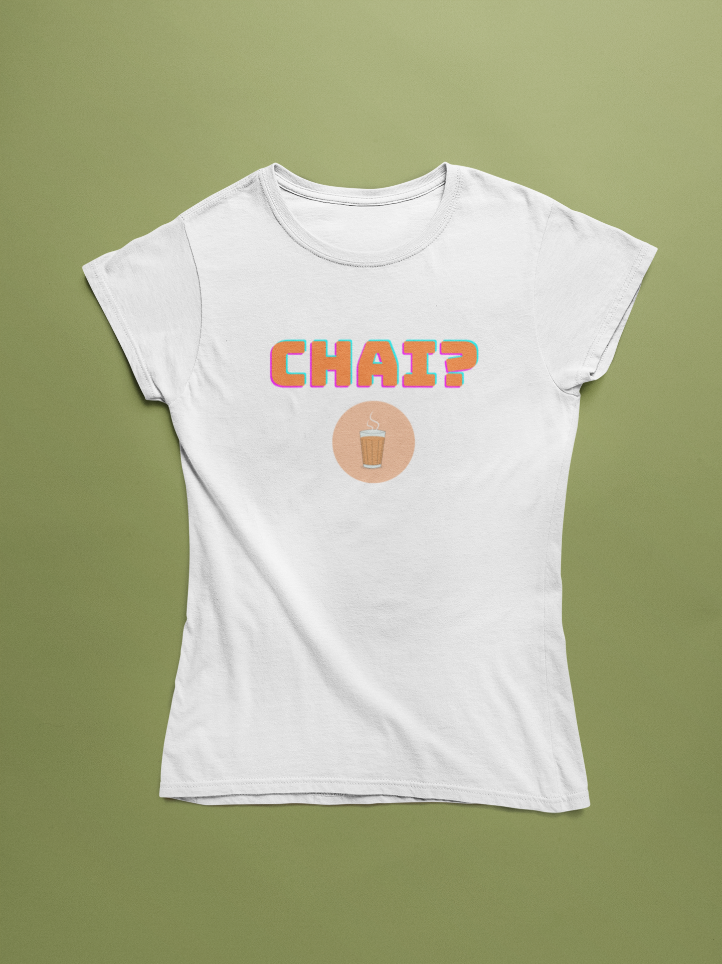 CHAI? premium pure cotton T-shirt for women