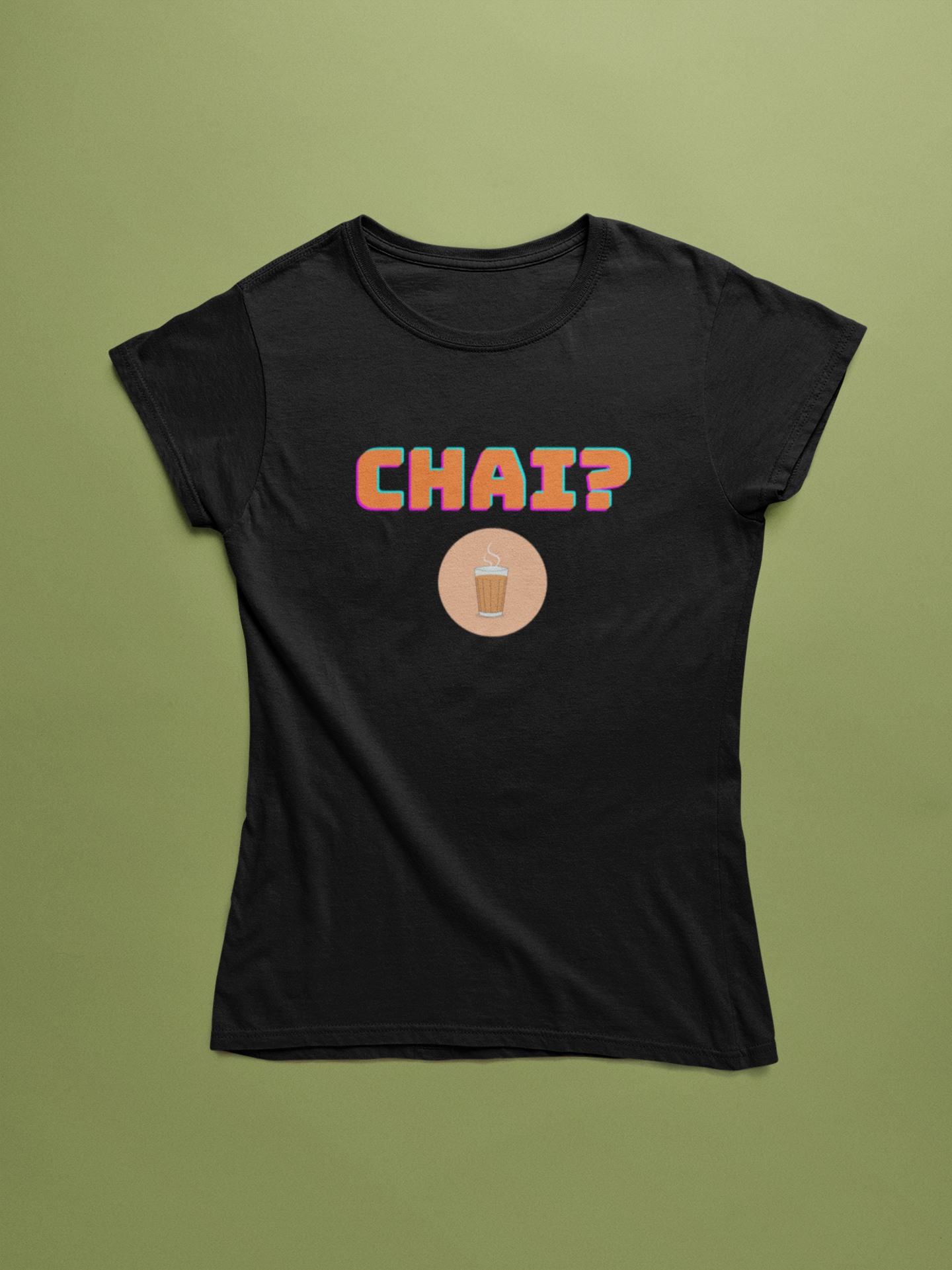 CHAI? premium pure cotton T-shirt for women