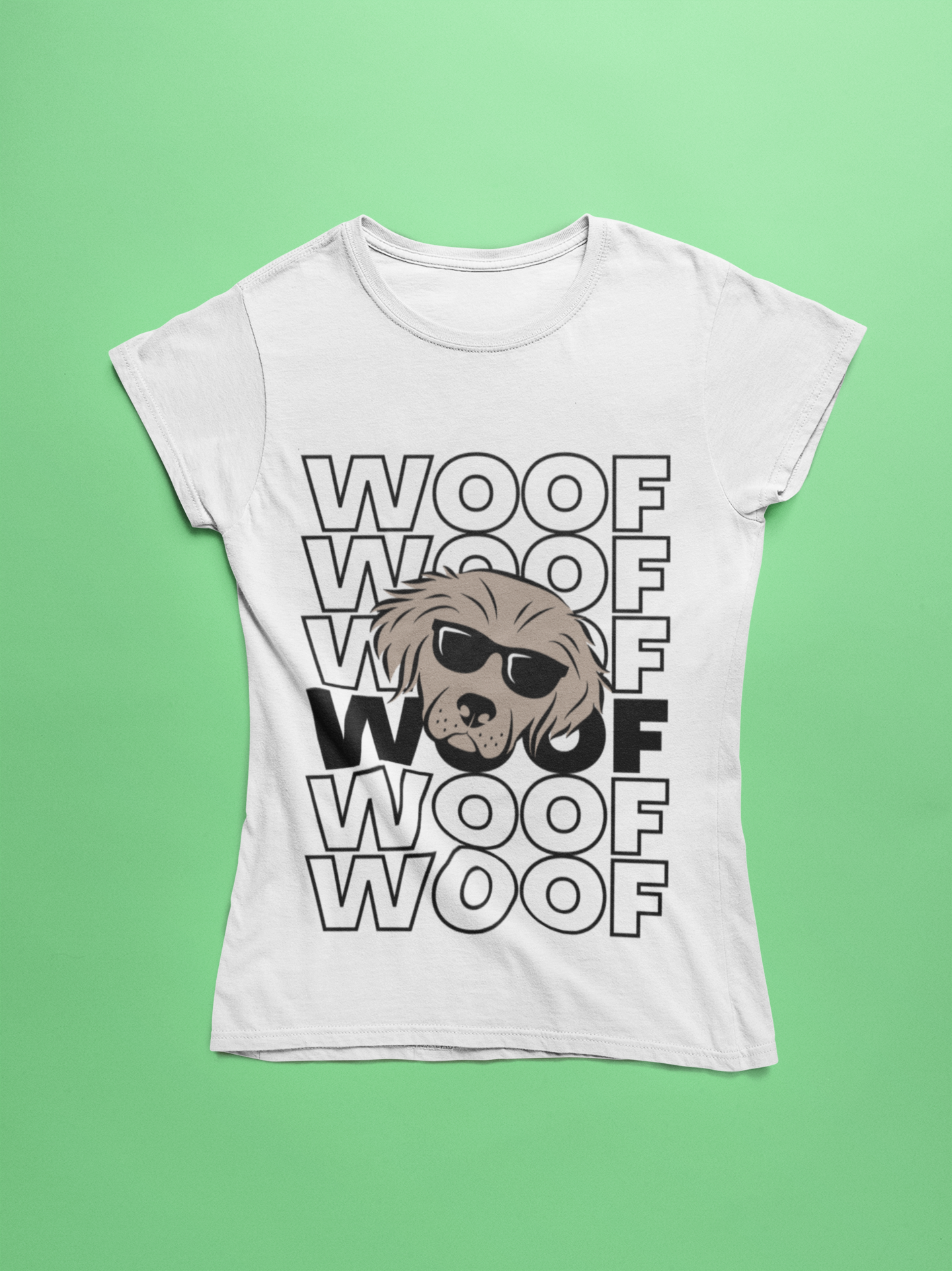 WOOF WOOF premium pure cotton T-shirt for women