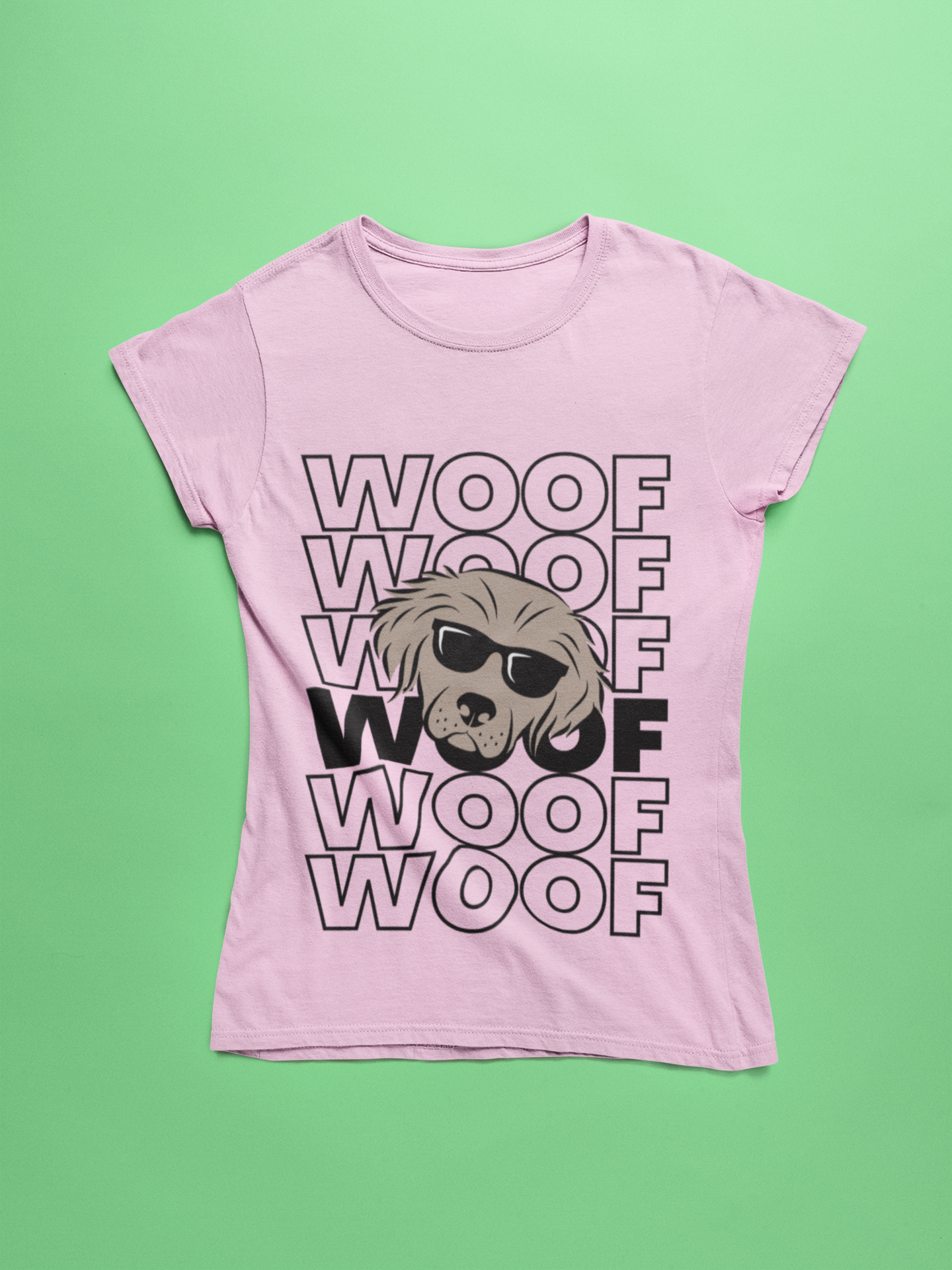 WOOF WOOF premium pure cotton T-shirt for women