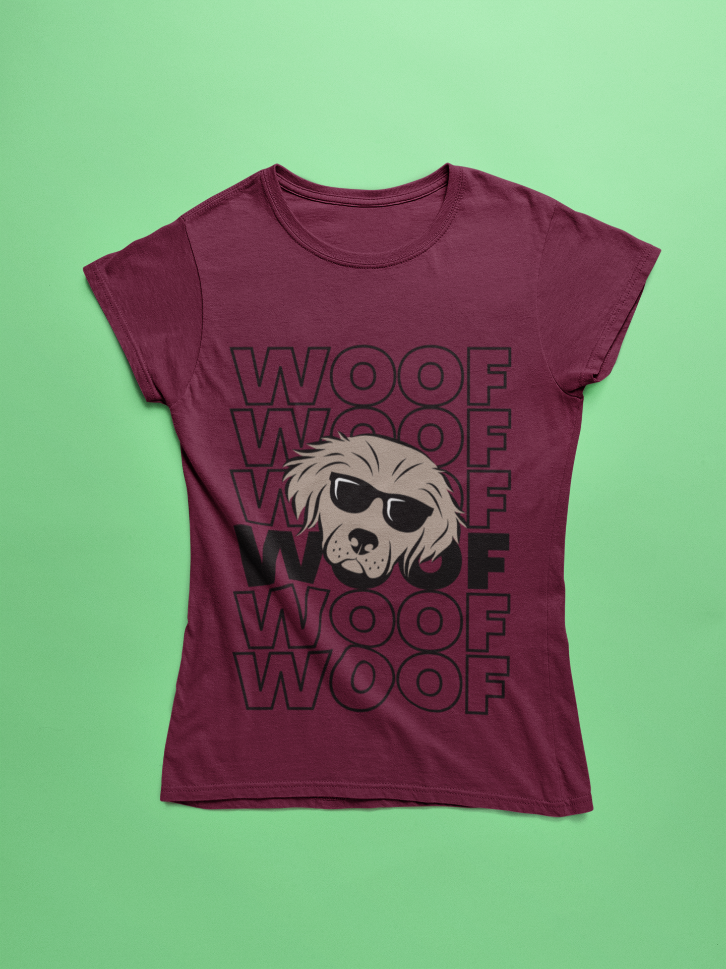 WOOF WOOF premium pure cotton T-shirt for women