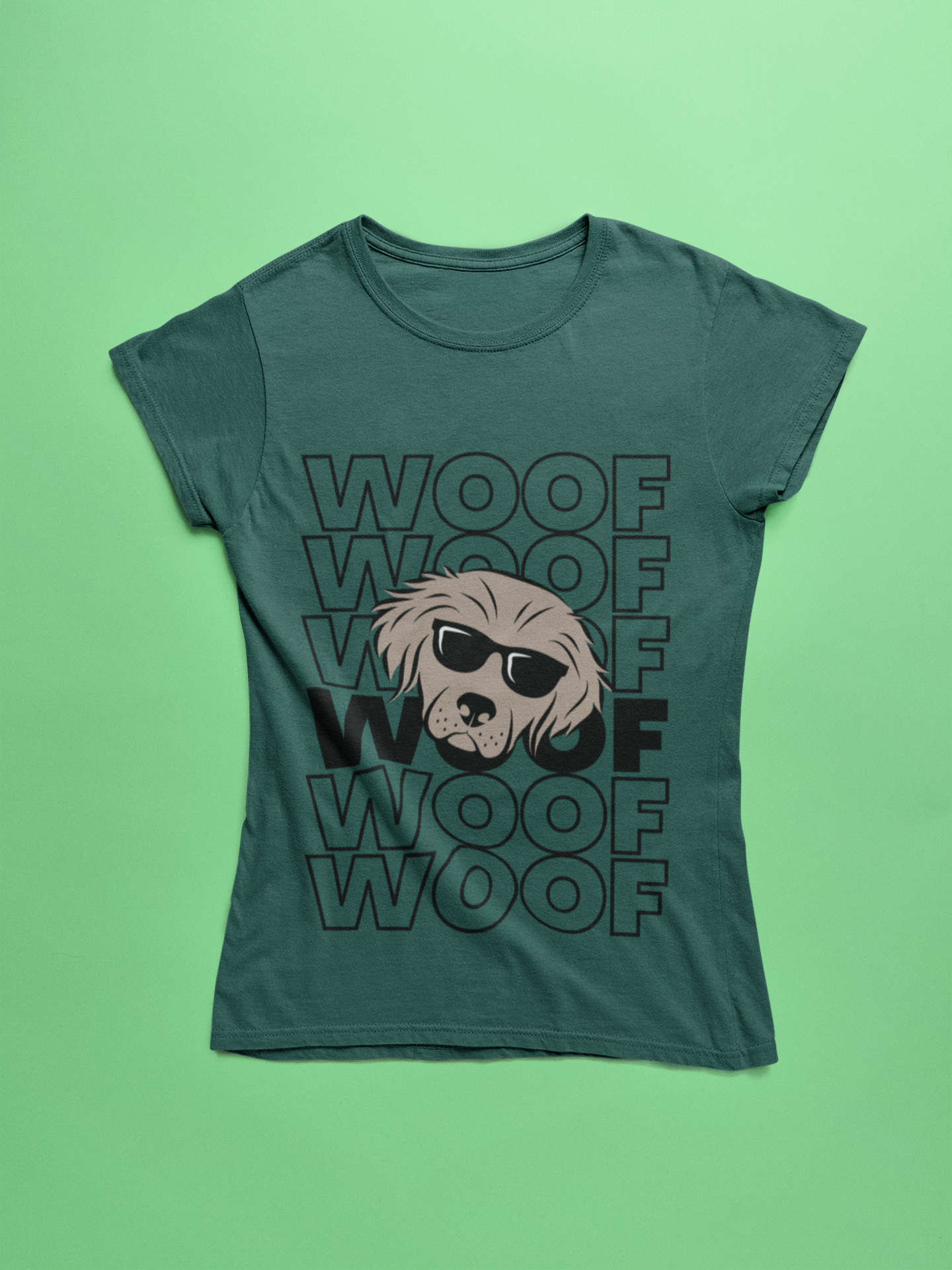 WOOF WOOF premium pure cotton T-shirt for women