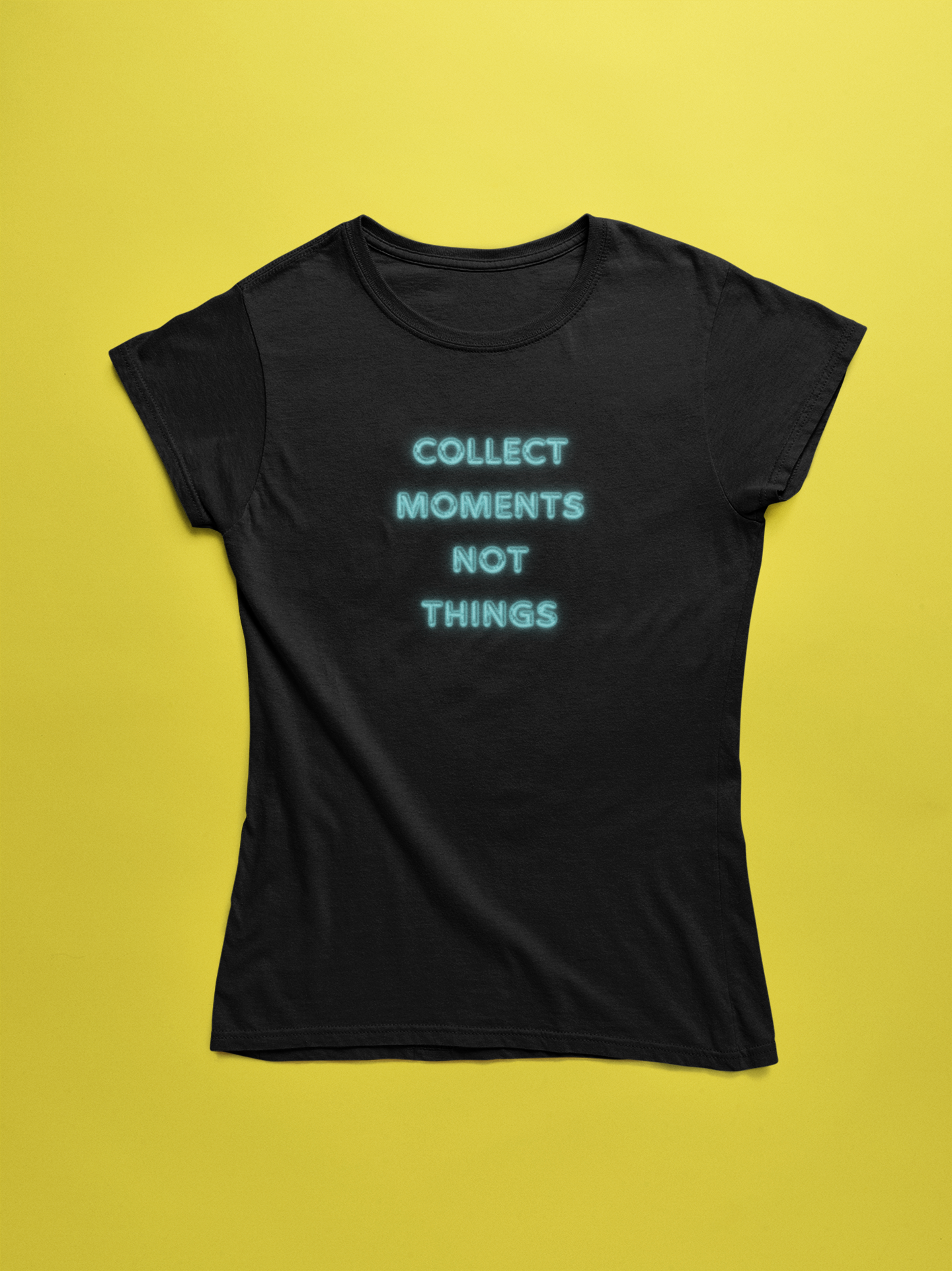 Women’s Collect Moments Not Things T-shirt