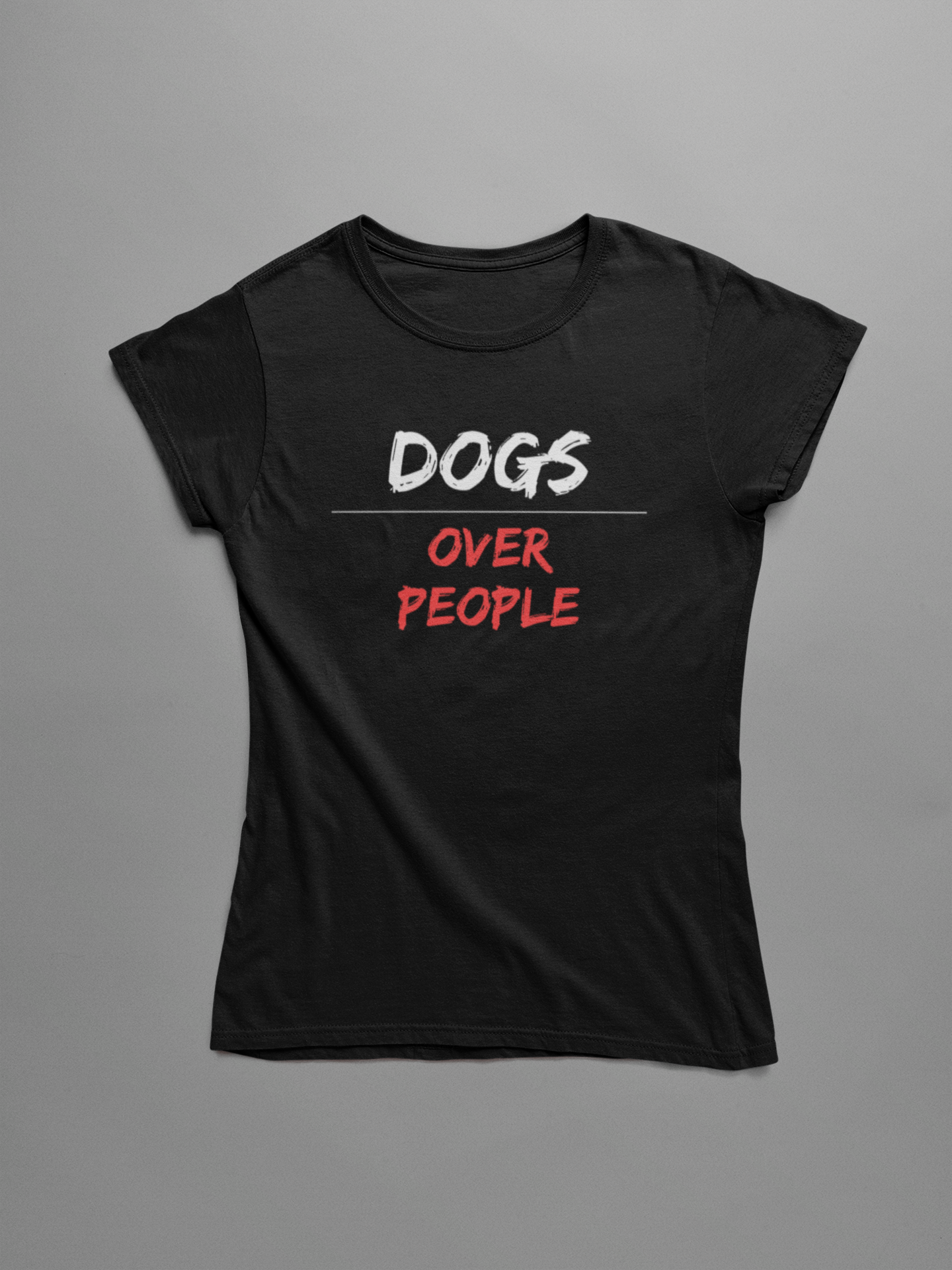 Dog Lover premium pure cotton T-shirt for women