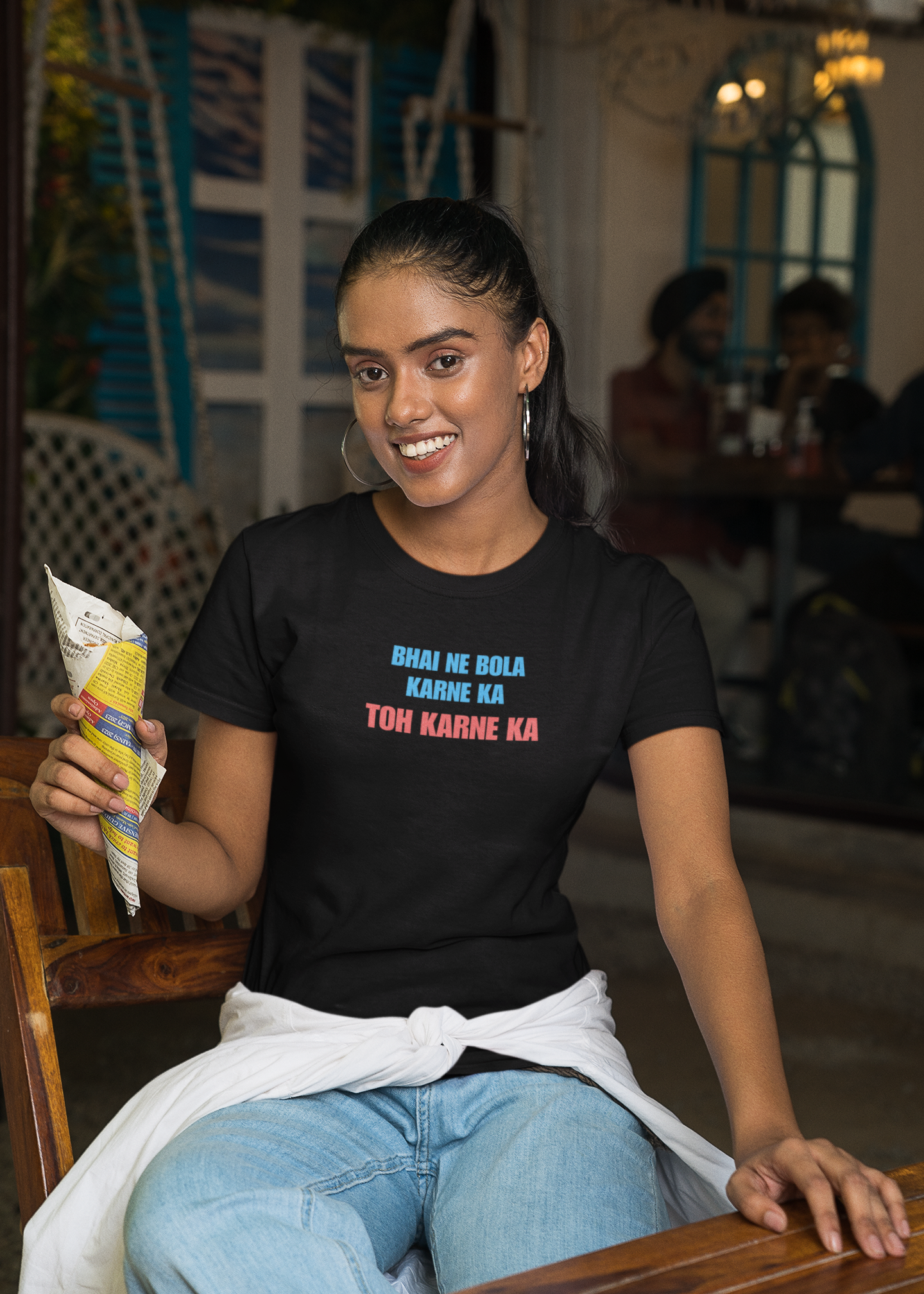 BHAI BOLA premium pure cotton T-shirt for women
