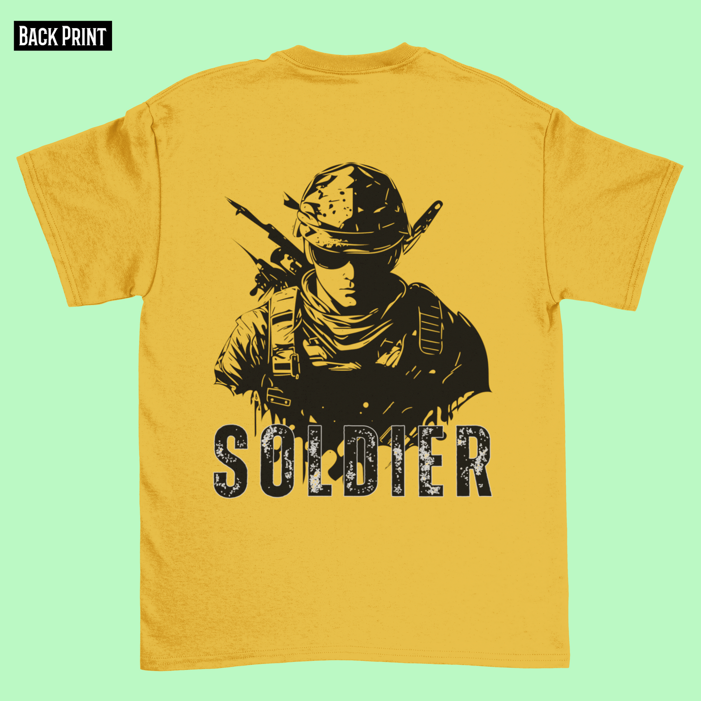 SOLDIER classic oversized UNISEX premium pure cotton T-shirt