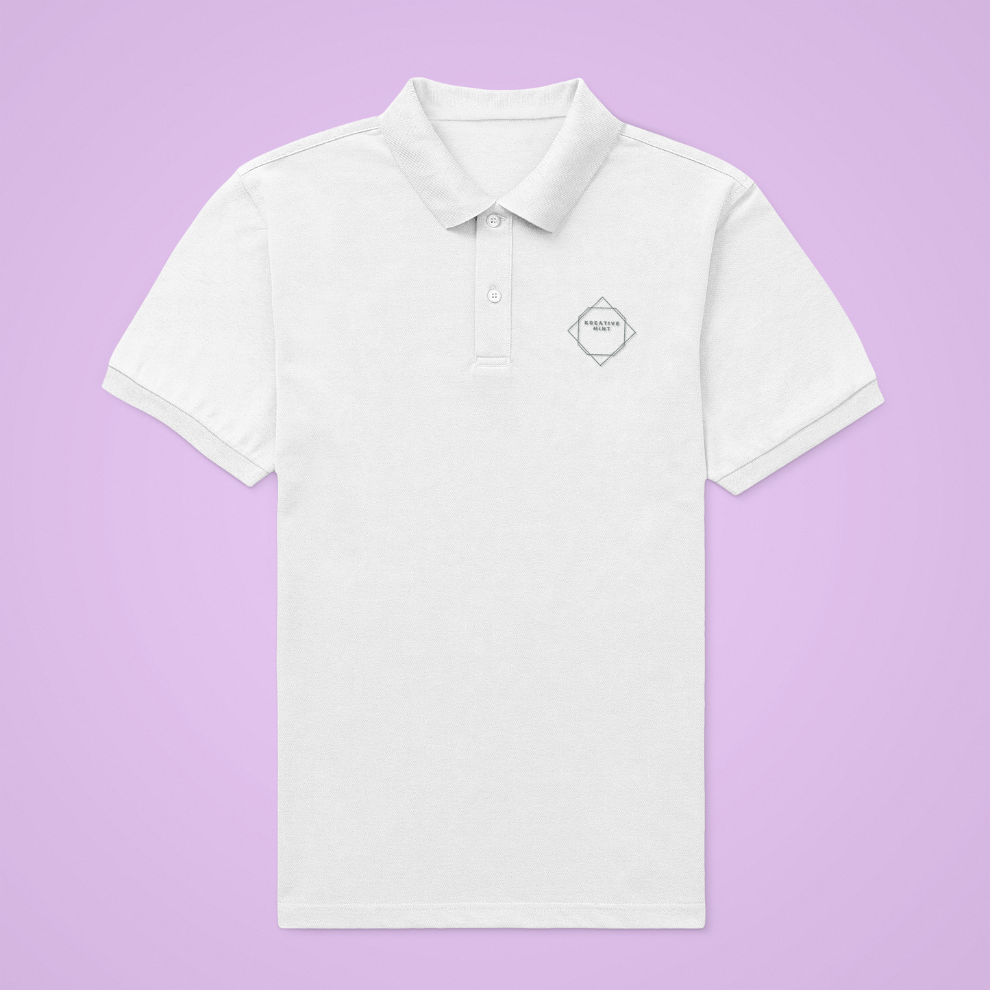 LIGHT SOLID premium pure cotton POLO T-shirt