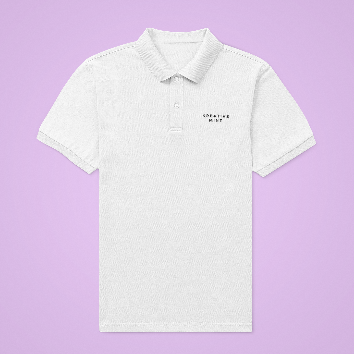 LIGHT KM SOLID premium pure cotton POLO T-shirt