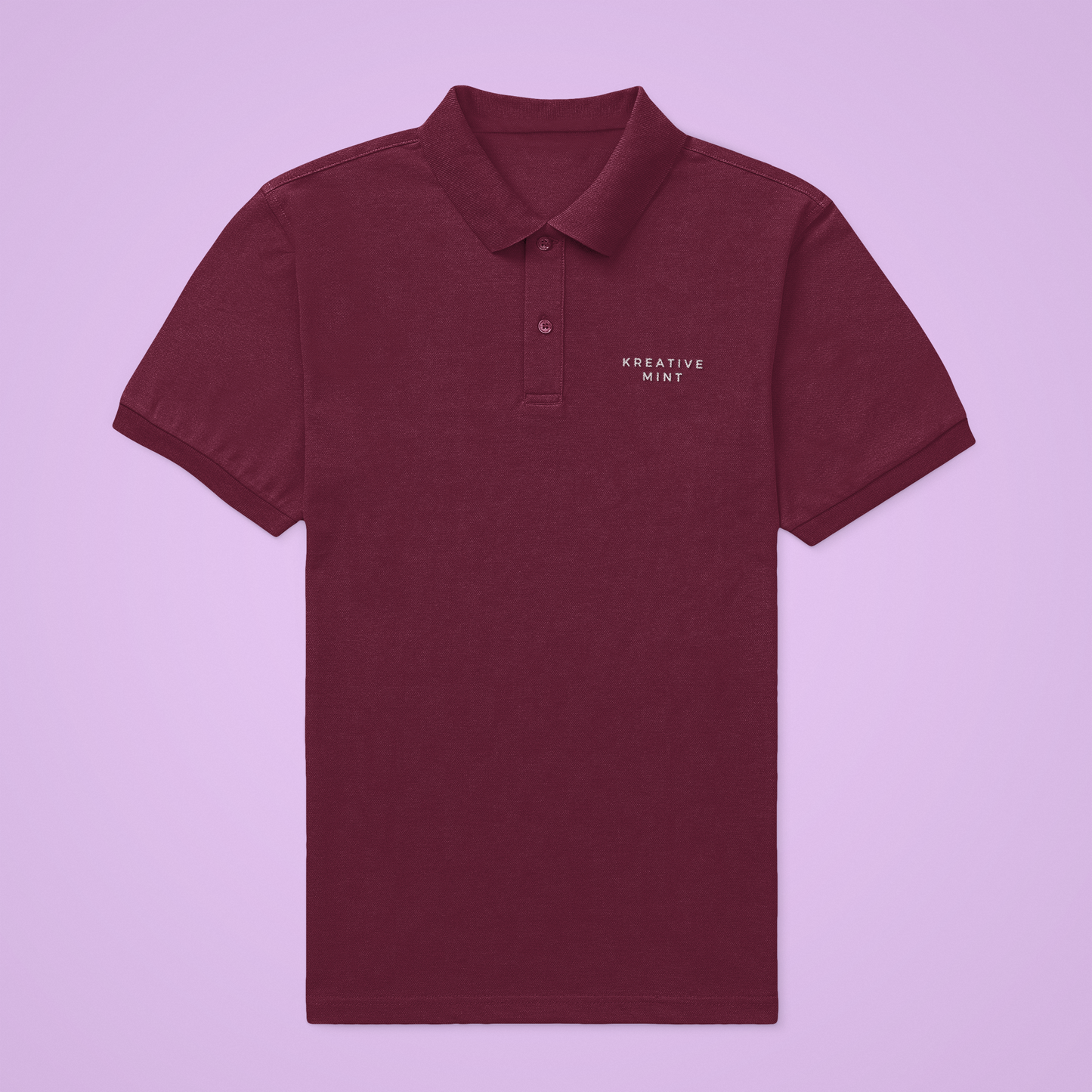 DARK KM SOLID premium pure cotton POLO T-shirt