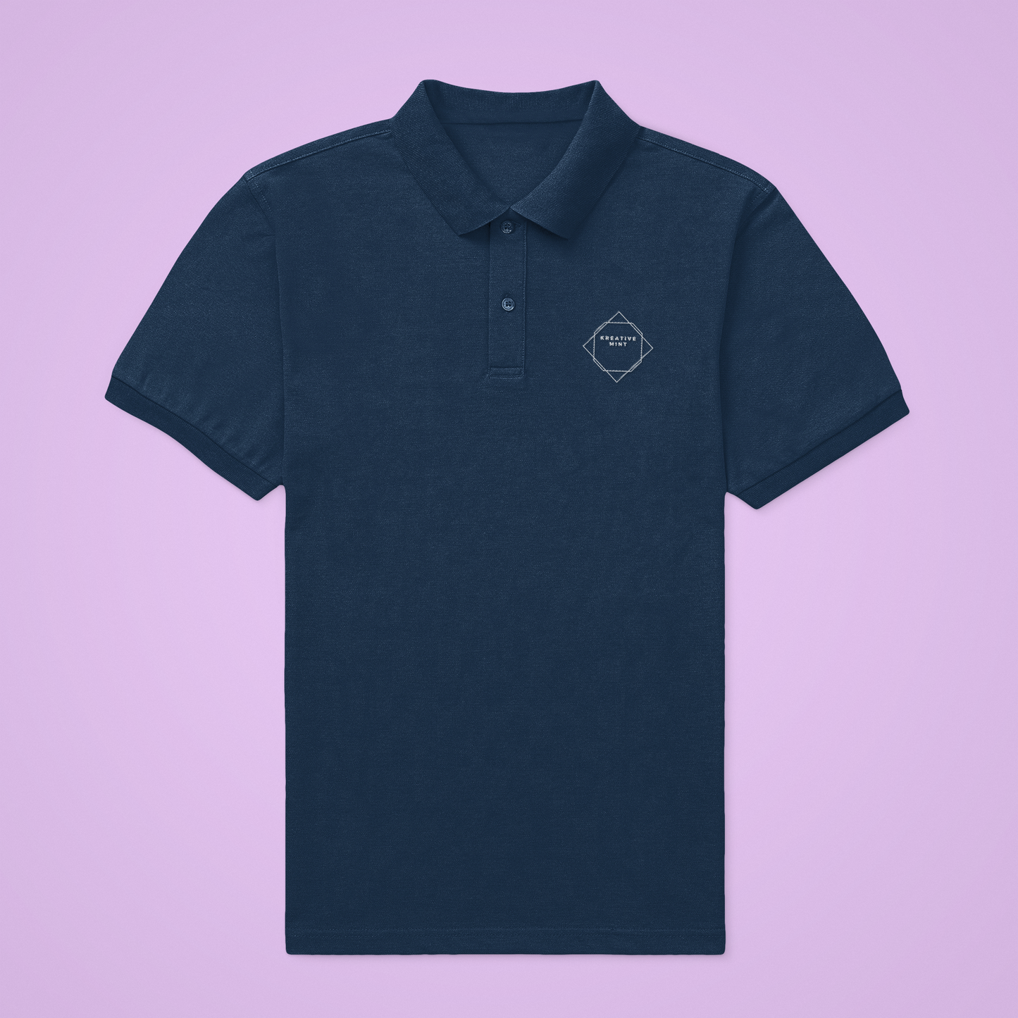 DARK SOLID premium pure cotton POLO T-shirt