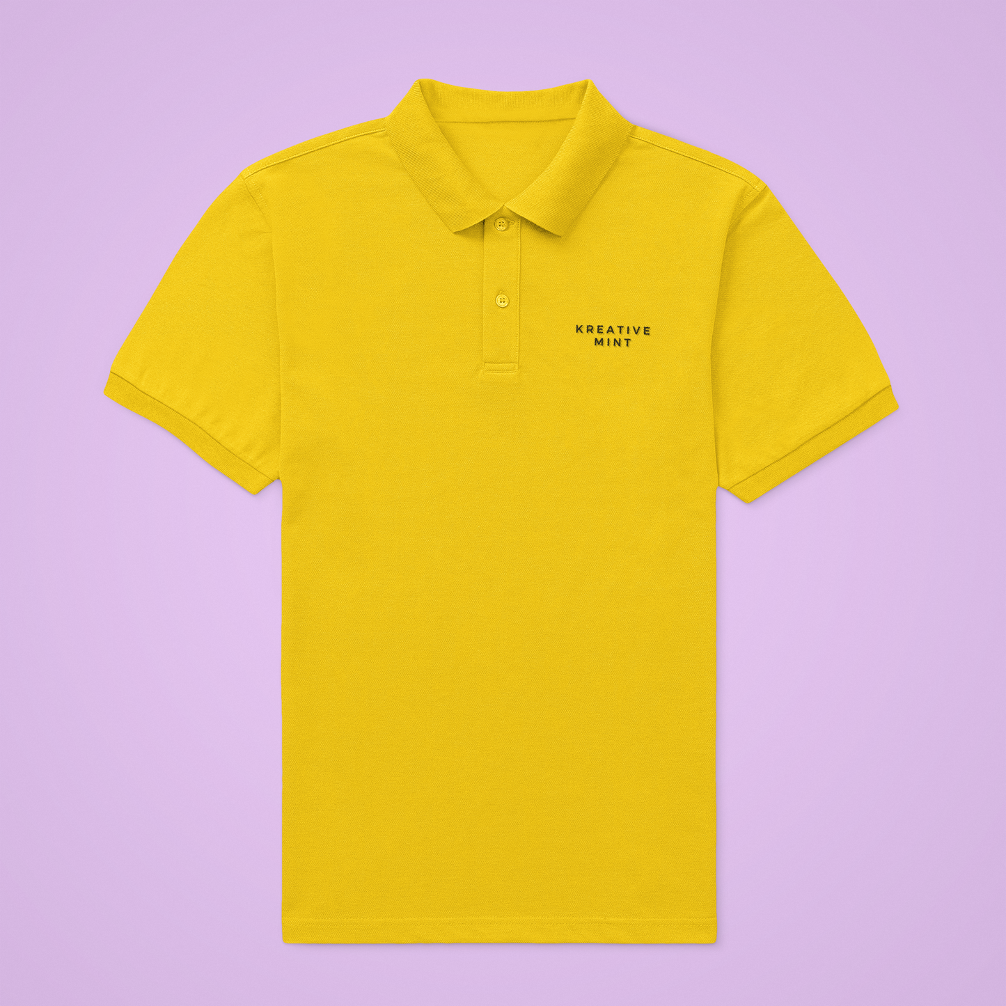 LIGHT KM SOLID premium pure cotton POLO T-shirt