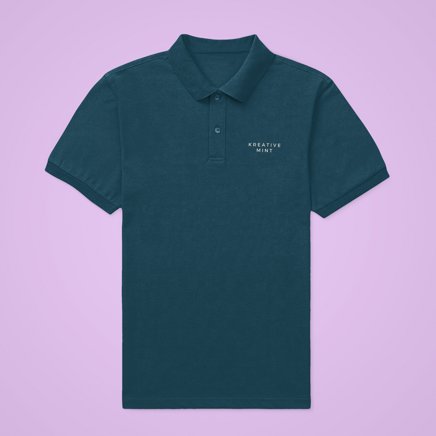 DARK KM SOLID premium pure cotton POLO T-shirt