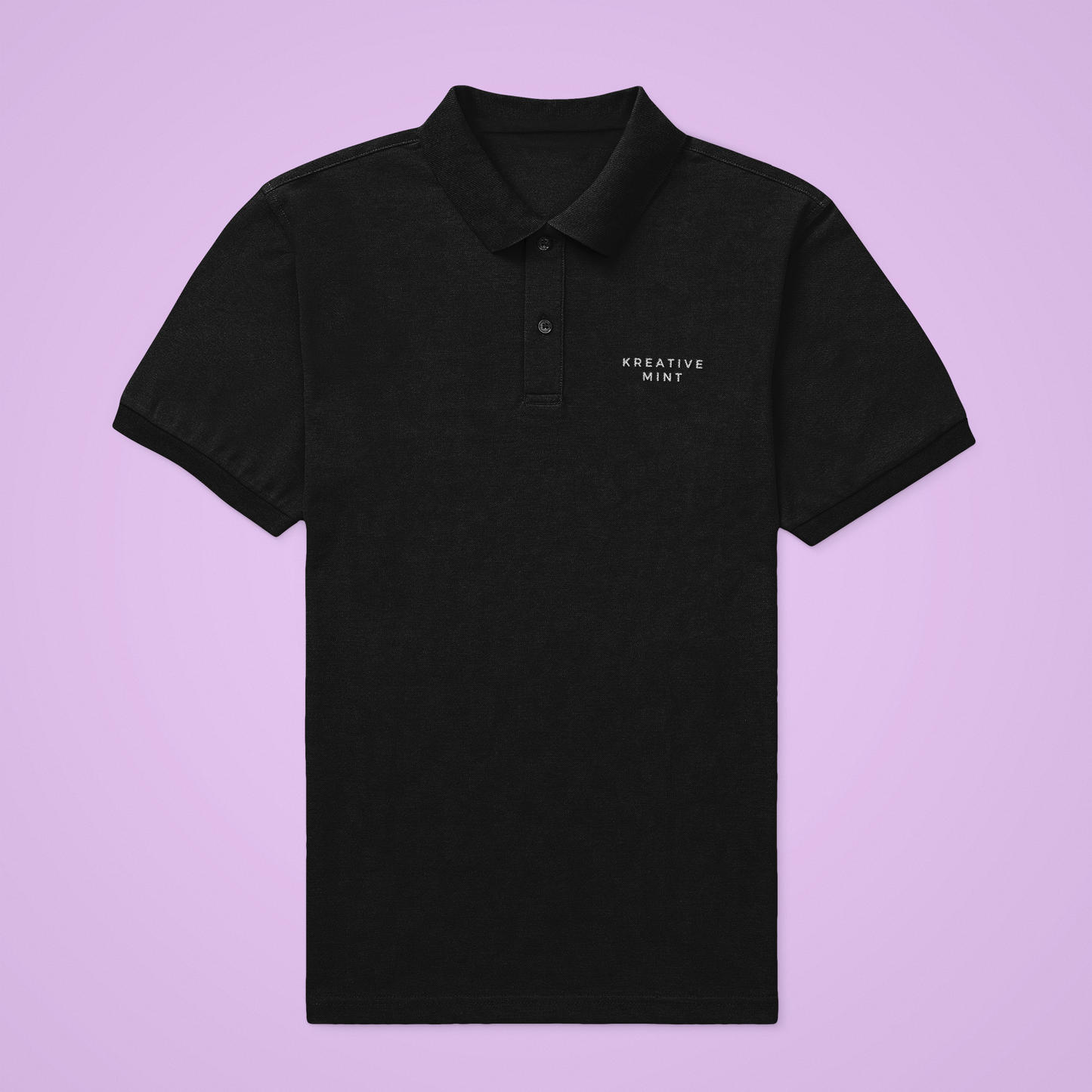 DARK KM SOLID premium pure cotton POLO T-shirt