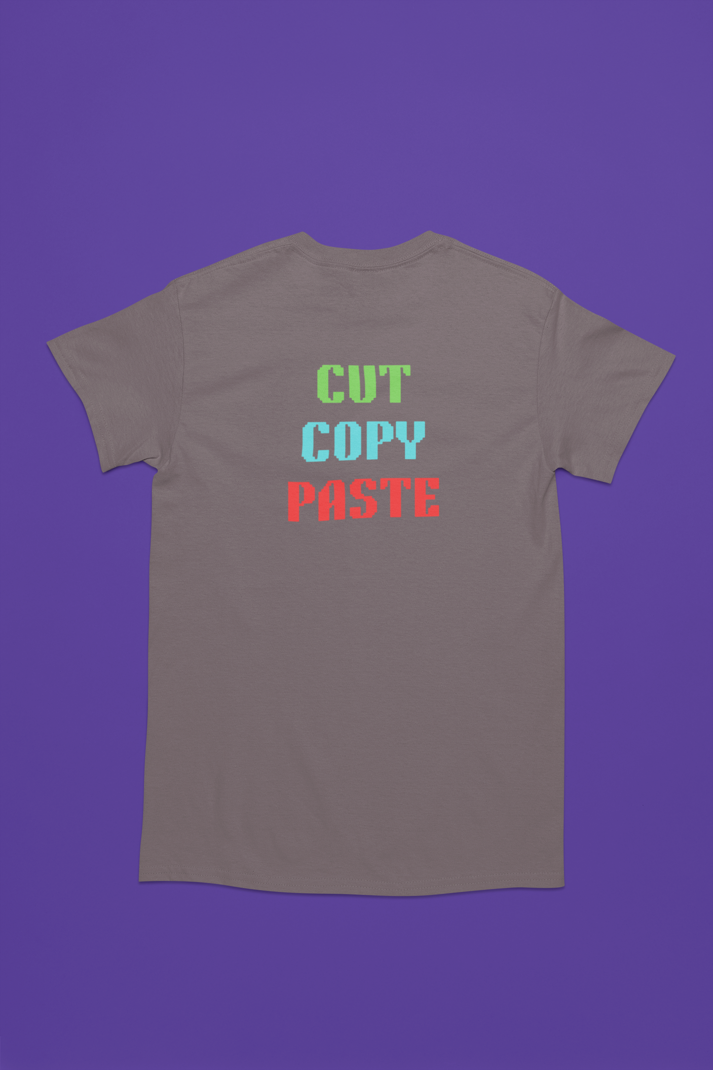 CUT COPY PASTE premium pure cotton T-shirt for men