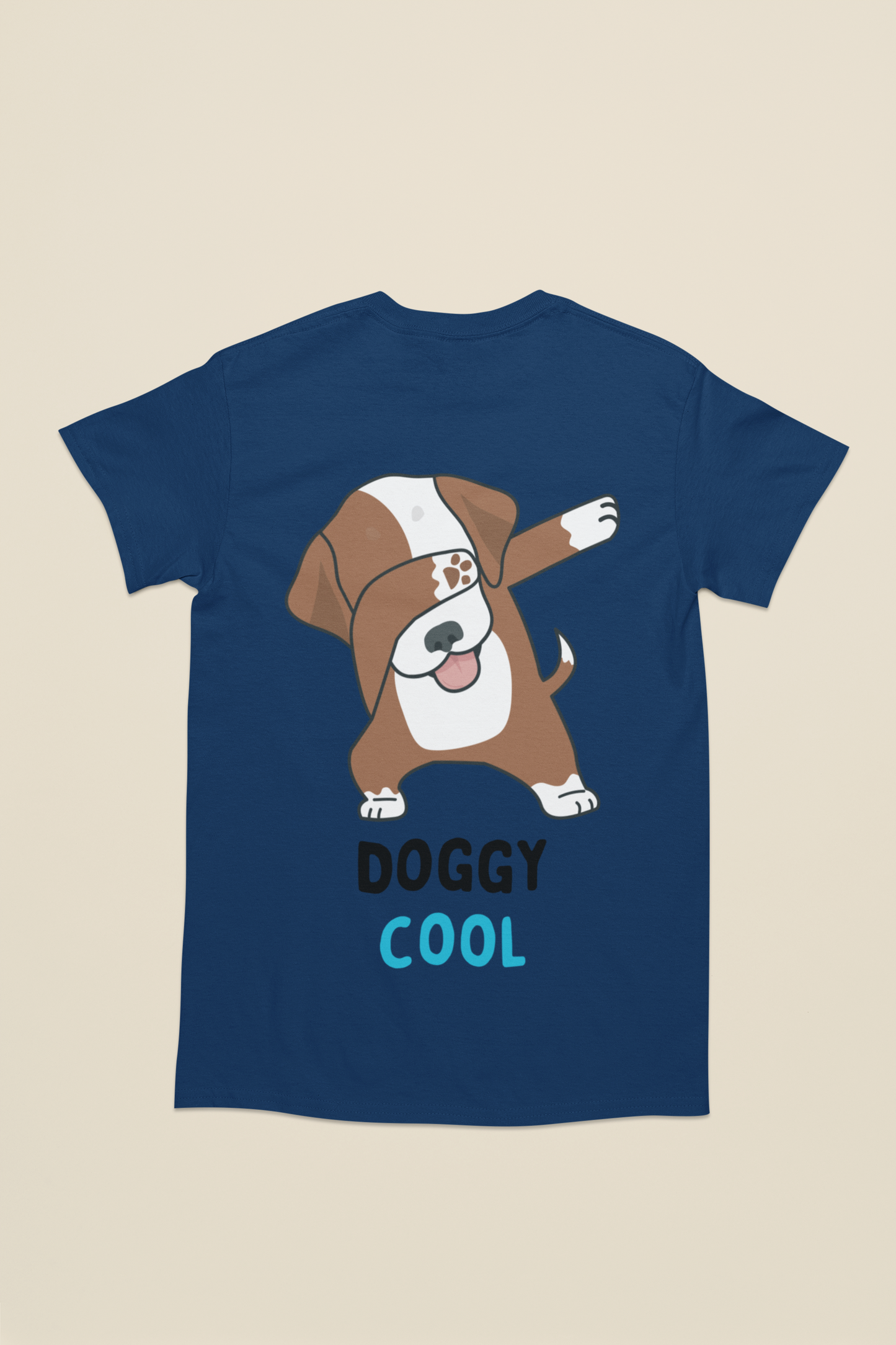 DOGGY COOL premium pure cotton T-shirt for men
