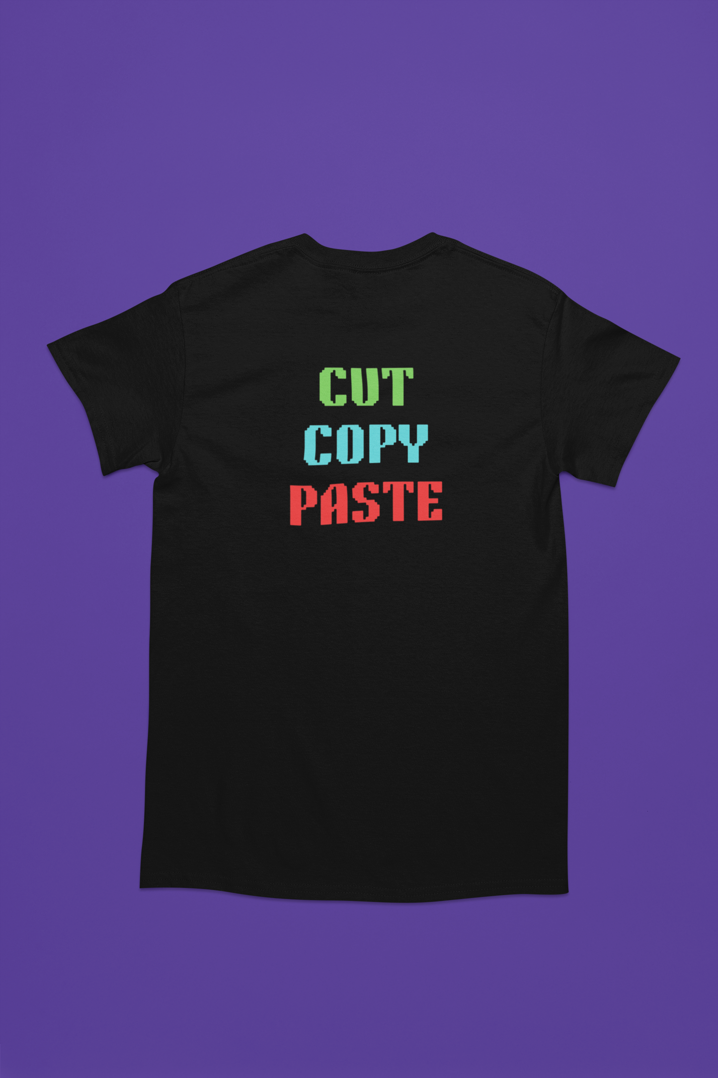 CUT COPY PASTE premium pure cotton T-shirt for men