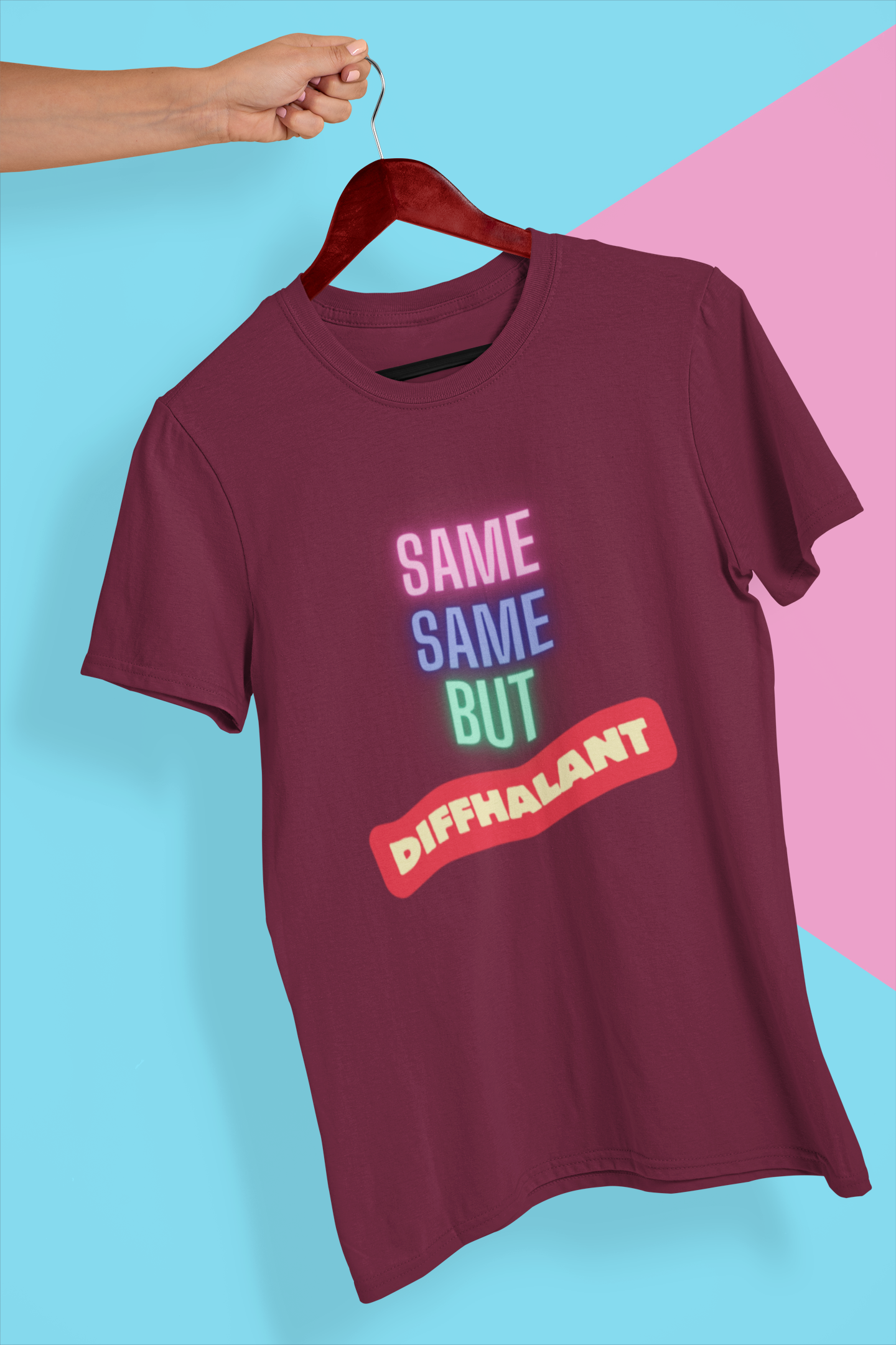 Women’s Same Same But Diffhalant Supima T-shirt