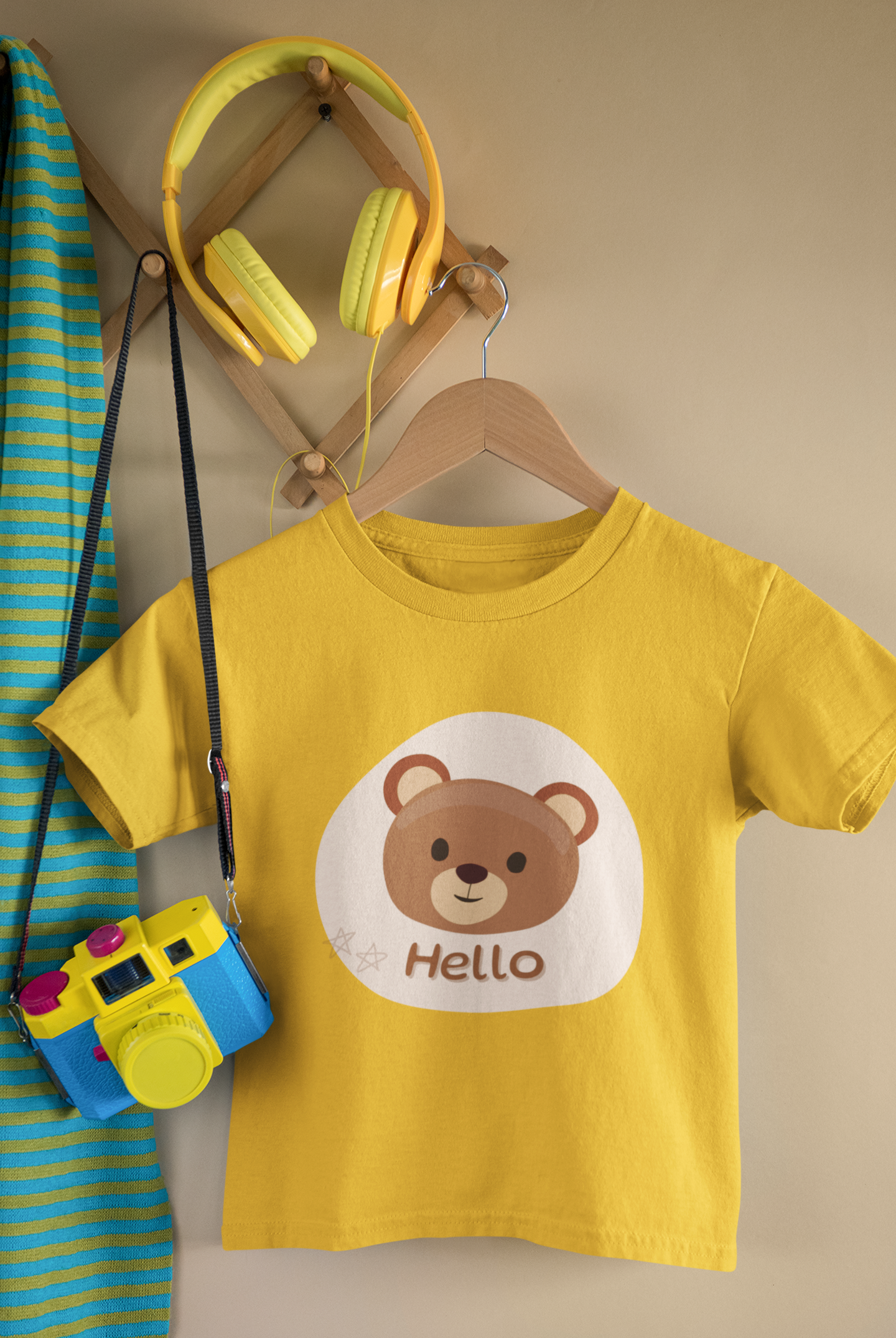 HELLO premium pure cotton boy T-shirt