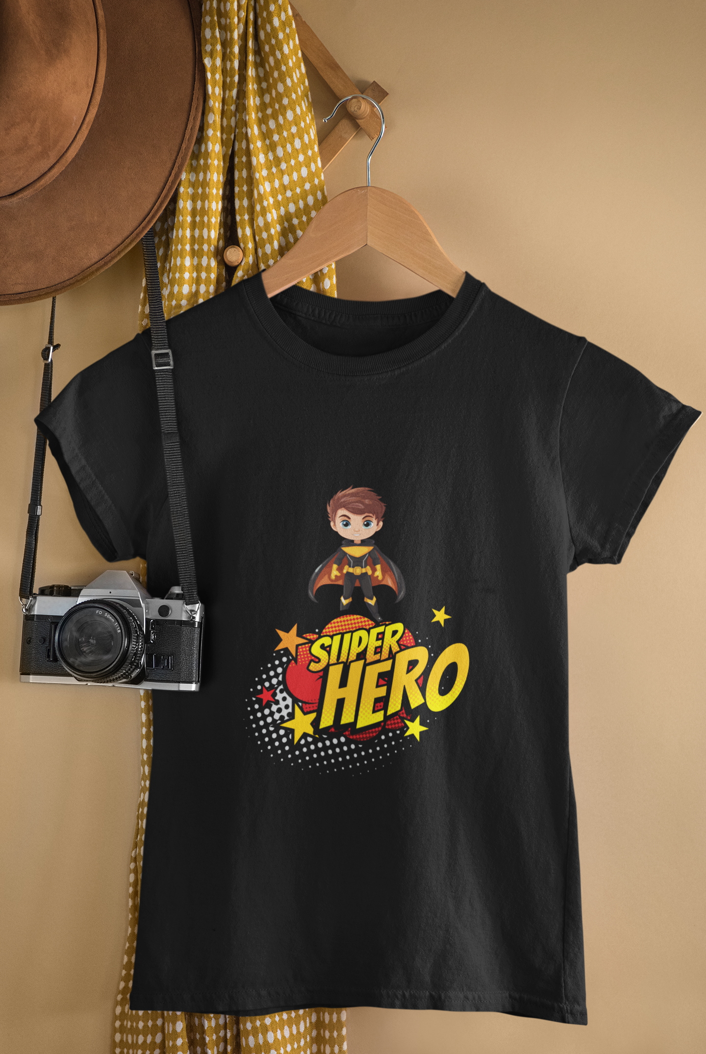 SUPERHERO premium pure cotton girl T-shirt