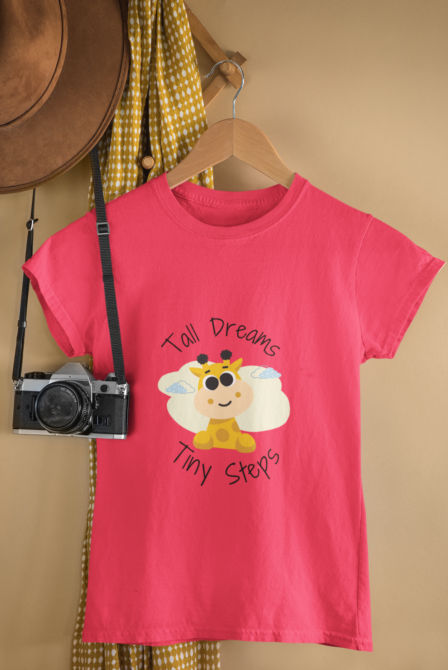 TALL DREAMS premium pure cotton girl T-shirt
