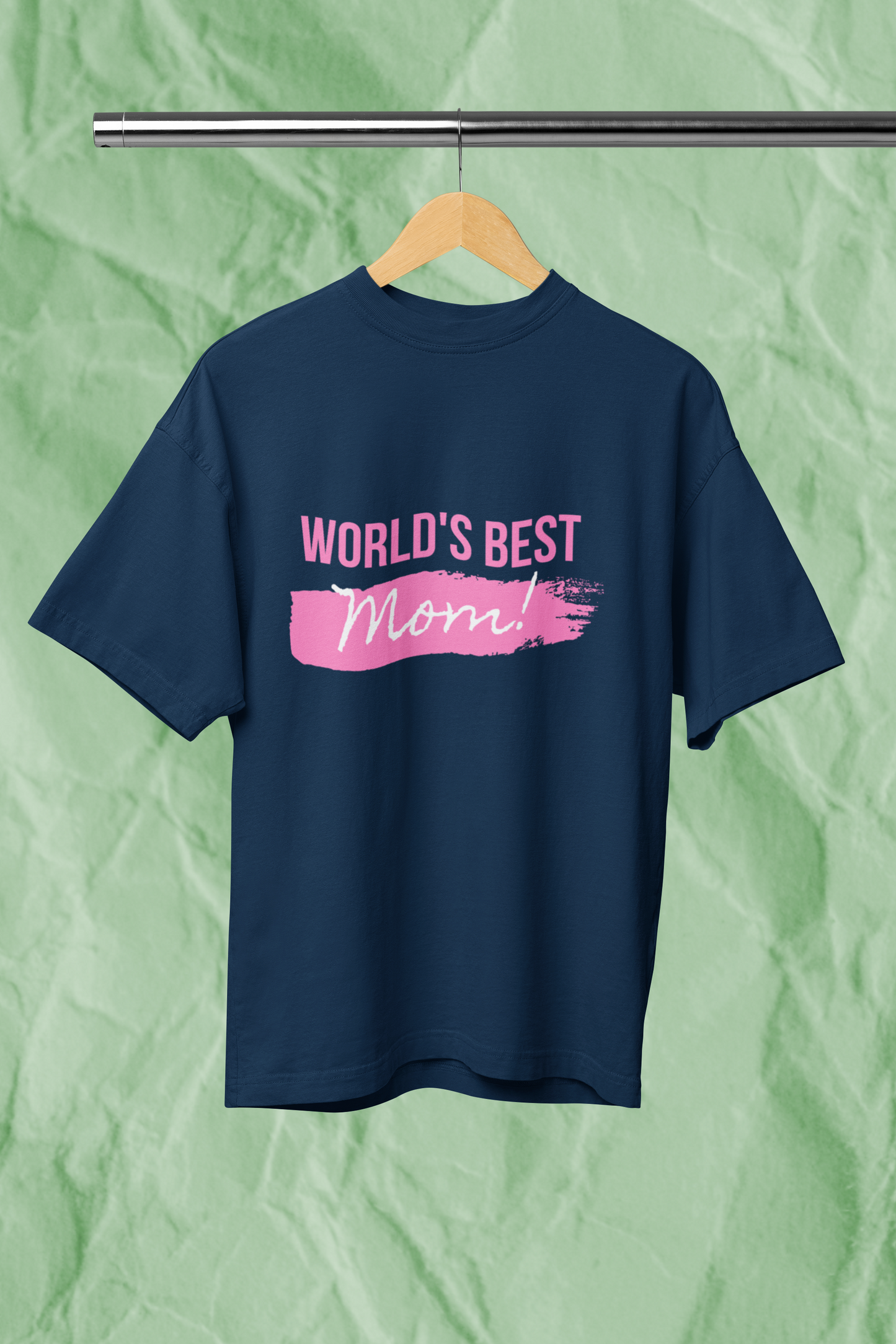 BEST MOM standard oversized premium pure cotton WOMEN T-shirt