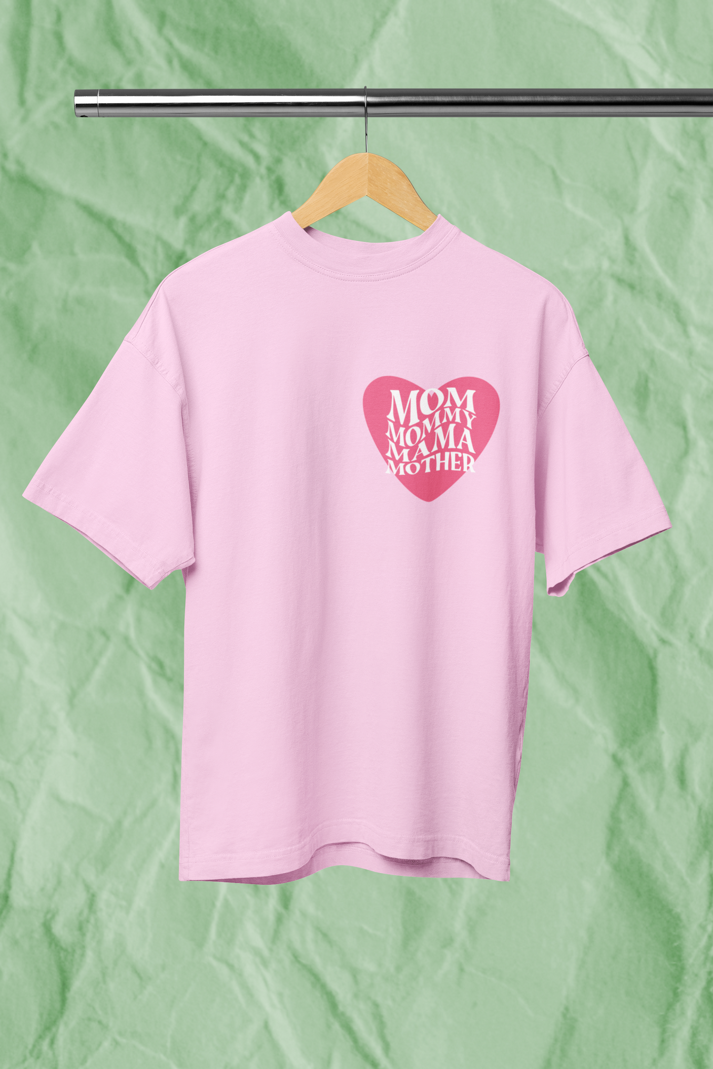 MOM MOMMY standard oversized premium pure cotton WOMEN T-shirt