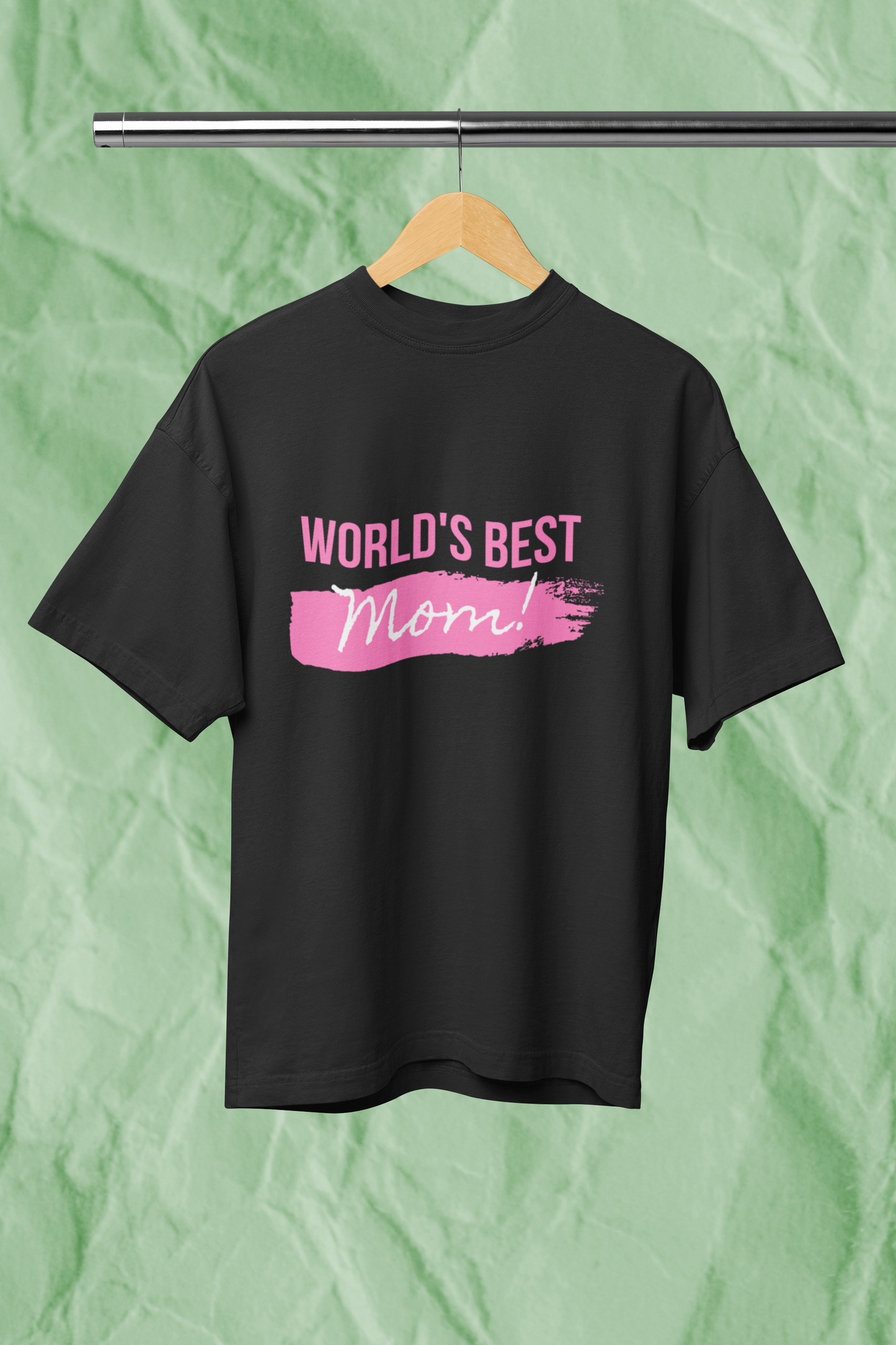 BEST MOM standard oversized premium pure cotton WOMEN T-shirt