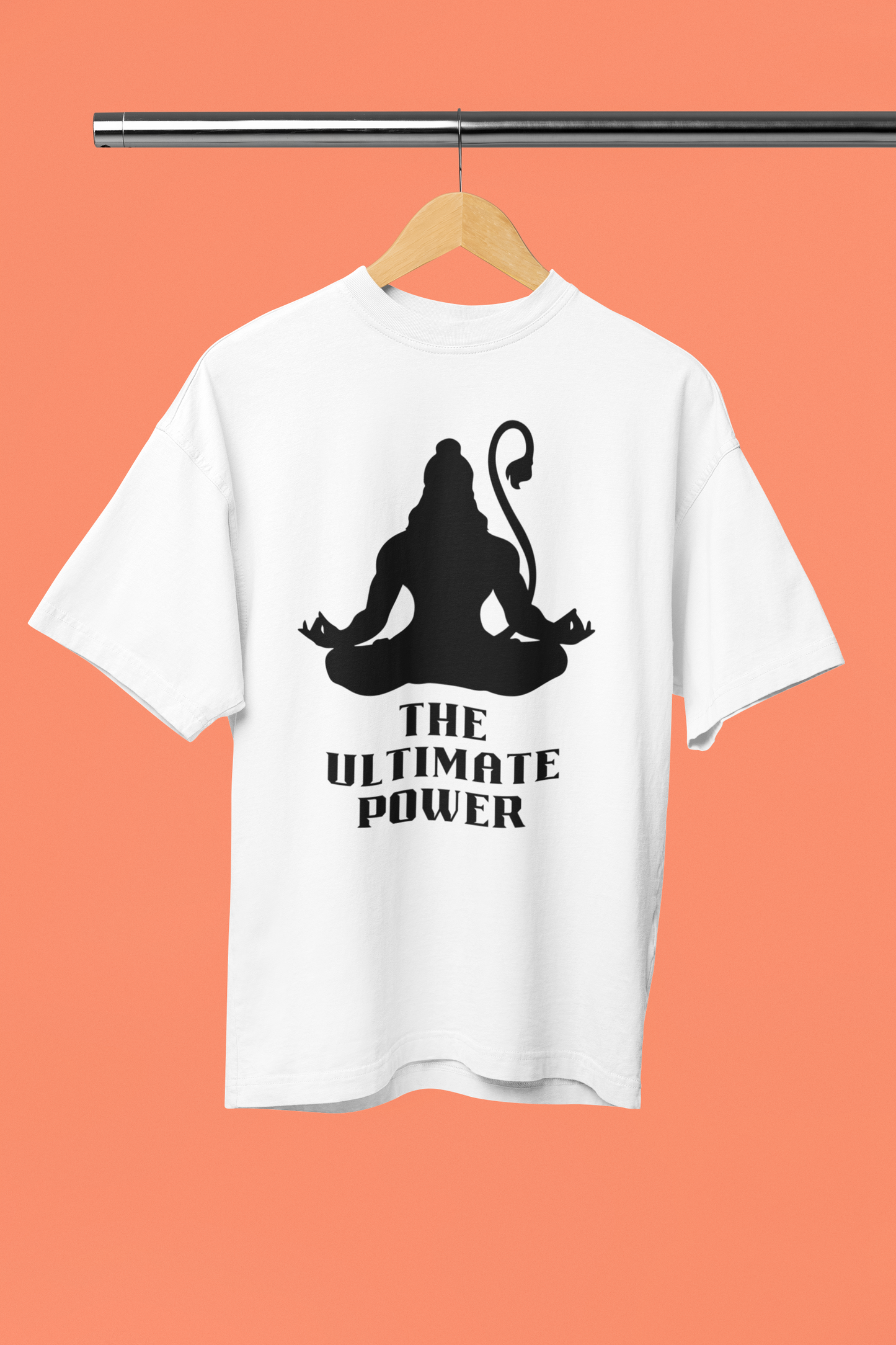 BAJRANGBALI classic oversized UNISEX premium pure cotton T-shirt