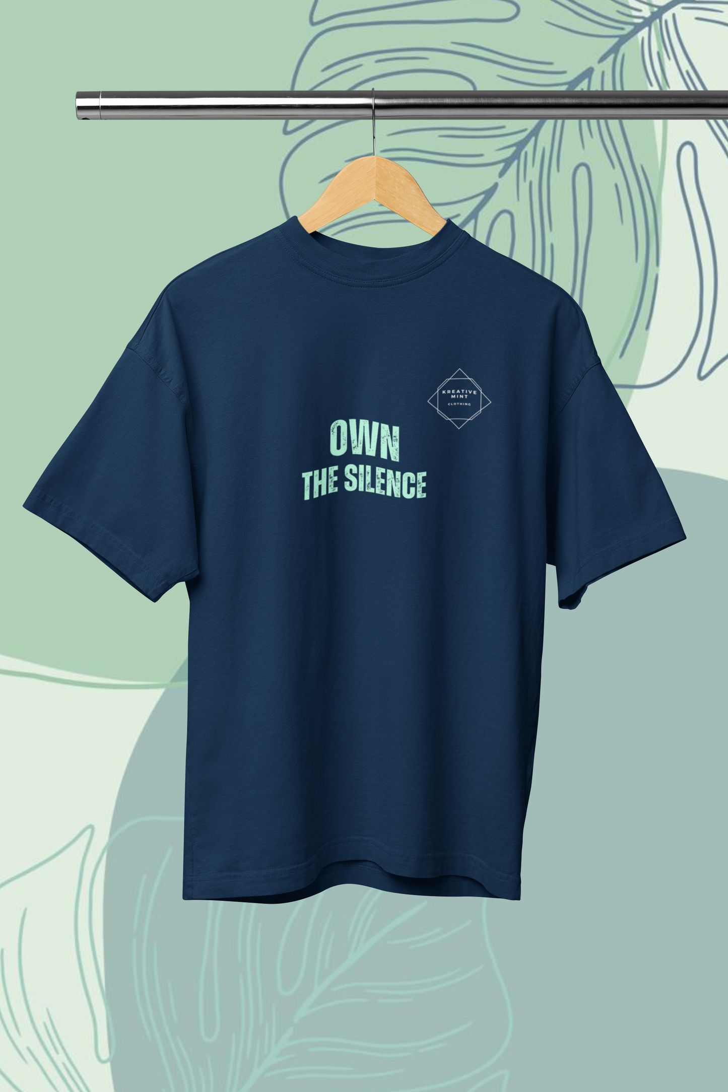 OWN standard oversized UNISEX premium pure cotton T-shirt