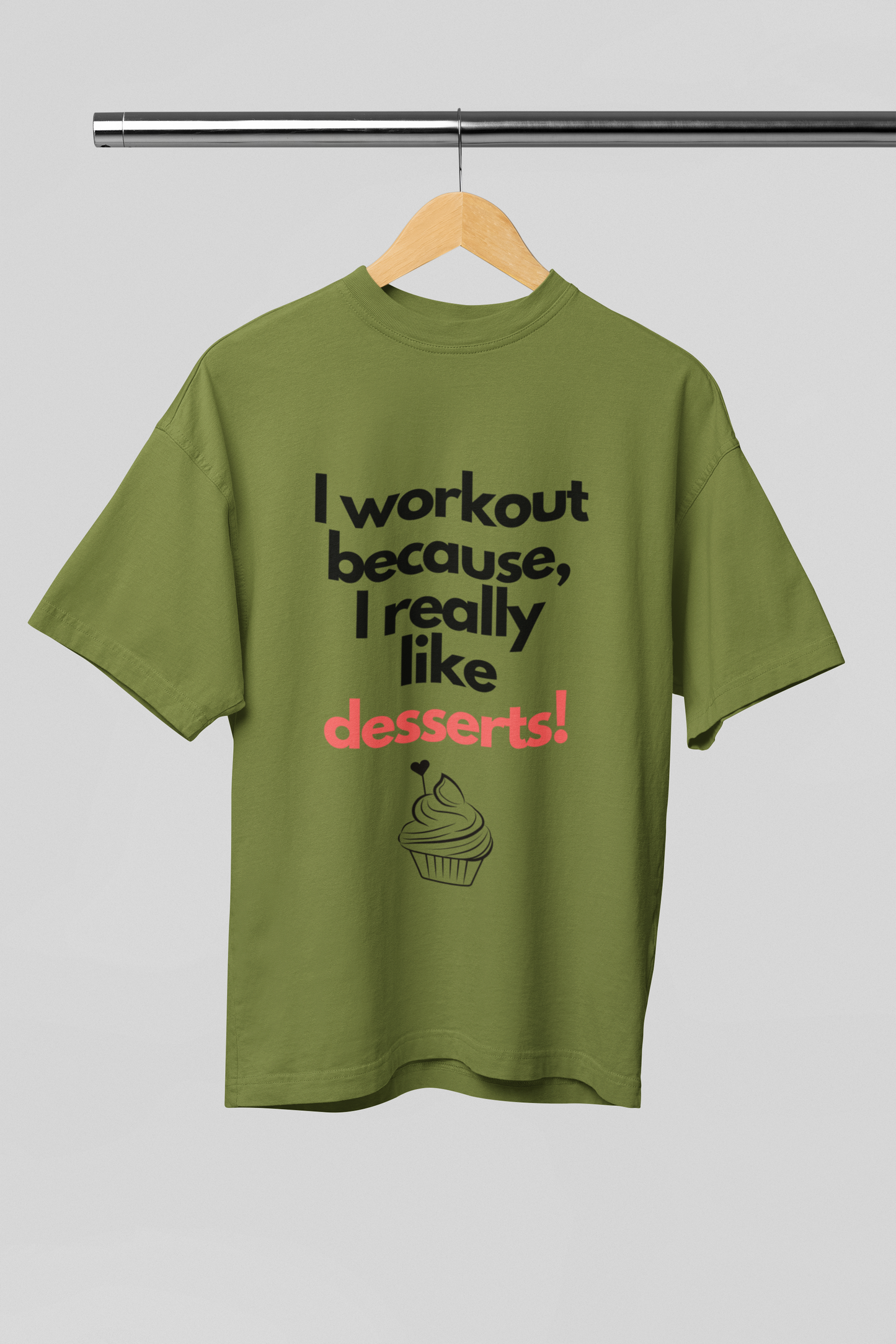 DESSERT classic oversized UNISEX premium pure cotton T-shirt