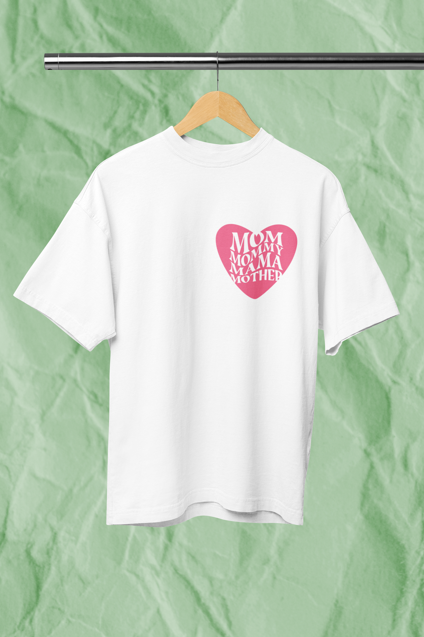 MOM MOMMY standard oversized premium pure cotton WOMEN T-shirt