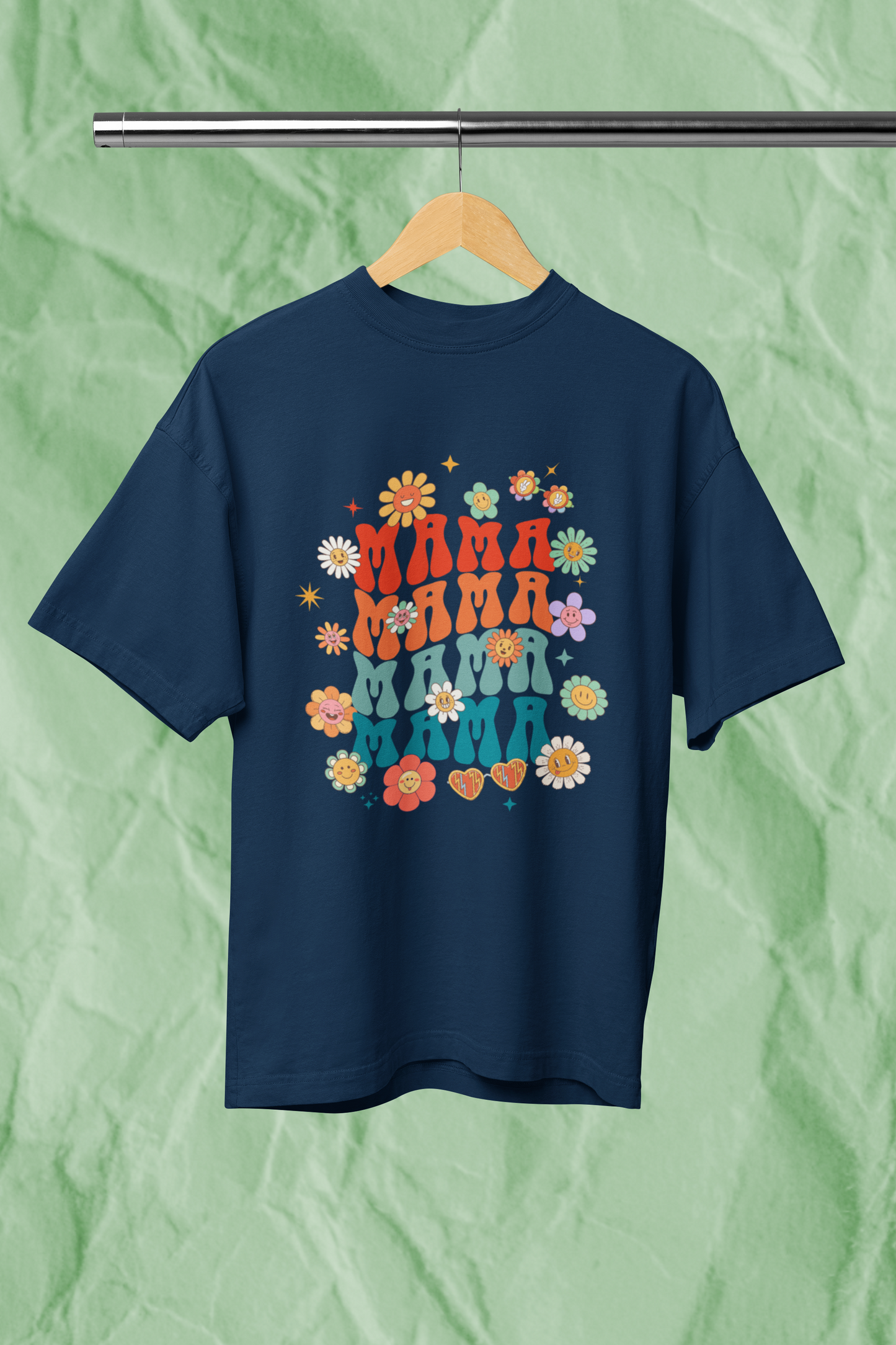 MAMA standard oversized premium pure cotton WOMEN T-shirt