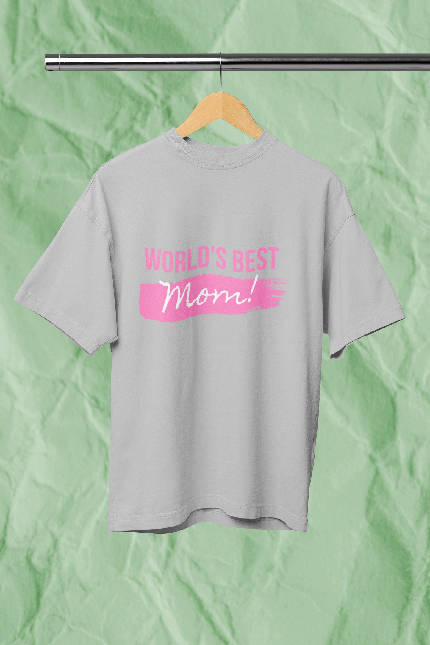 BEST MOM standard oversized premium pure cotton WOMEN T-shirt