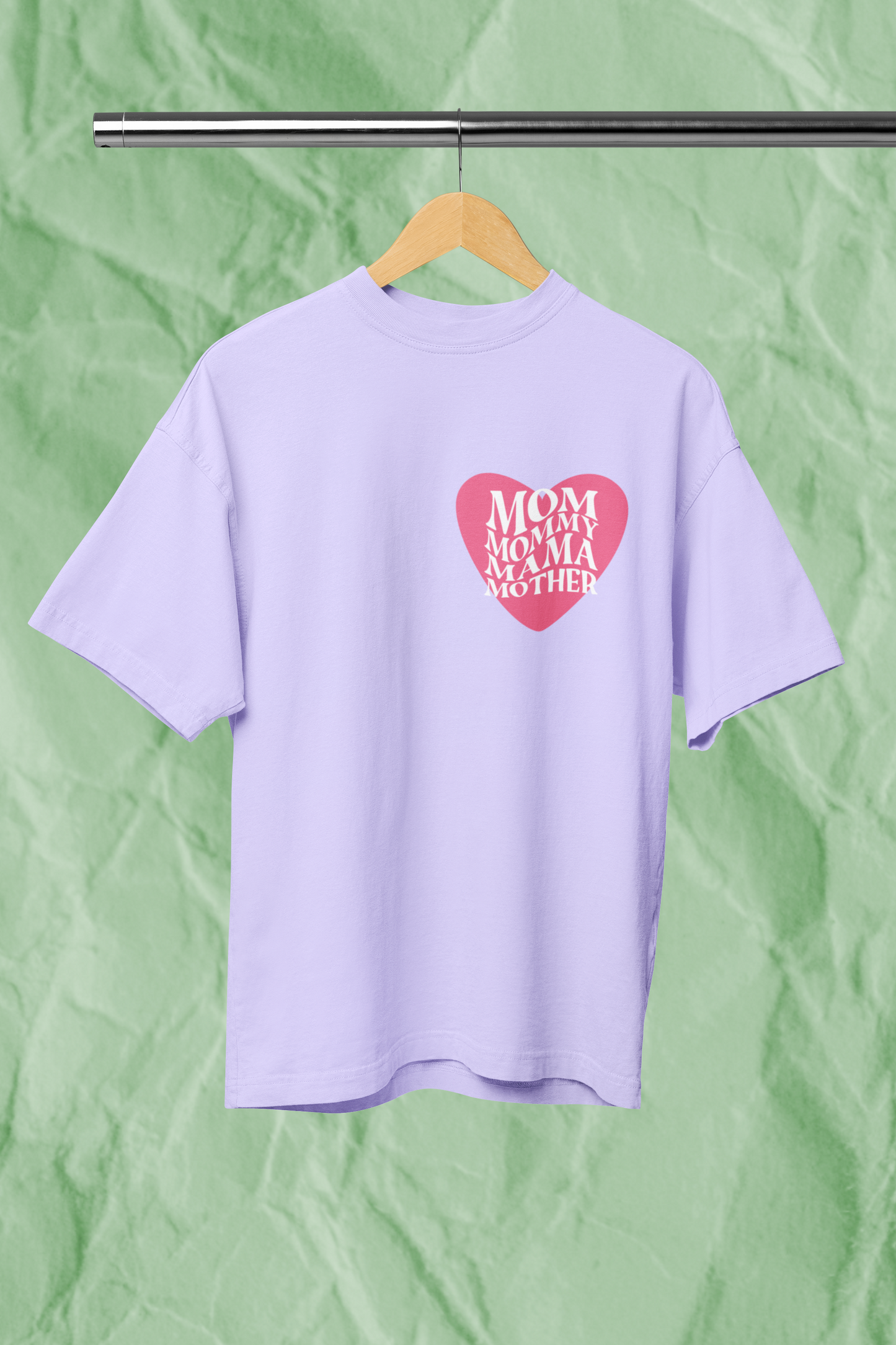 MOM MOMMY standard oversized premium pure cotton WOMEN T-shirt