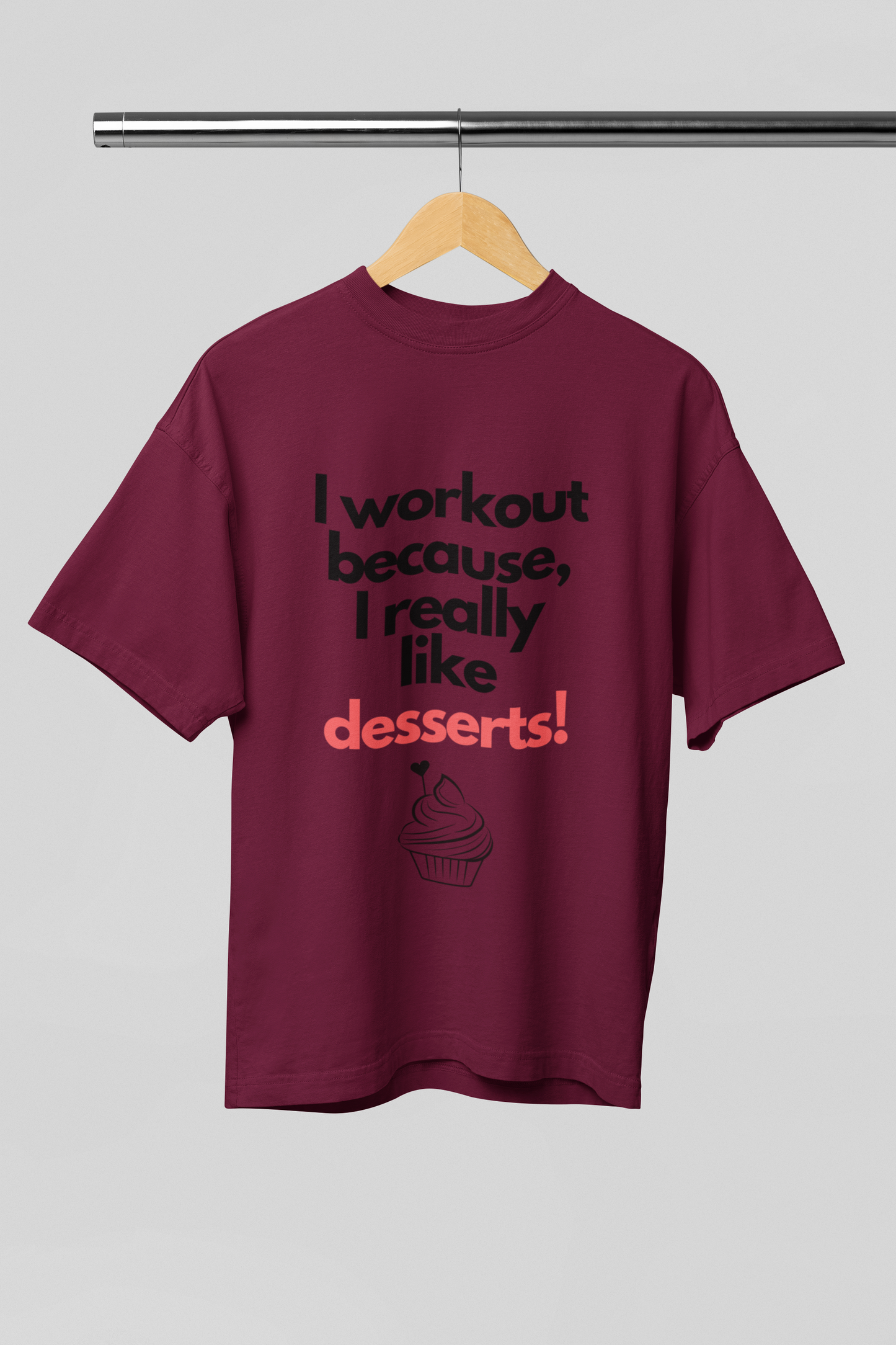 DESSERT classic oversized UNISEX premium pure cotton T-shirt
