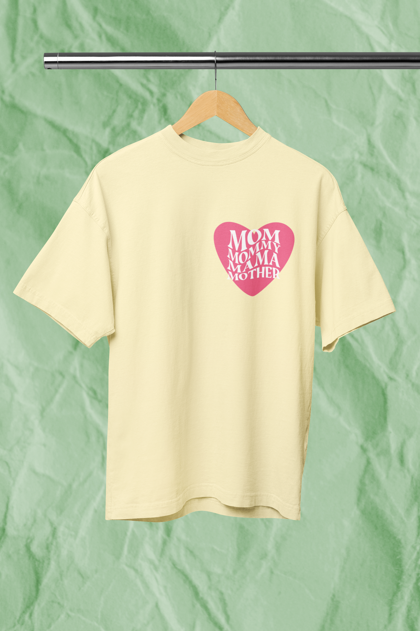 MOM MOMMY standard oversized premium pure cotton WOMEN T-shirt