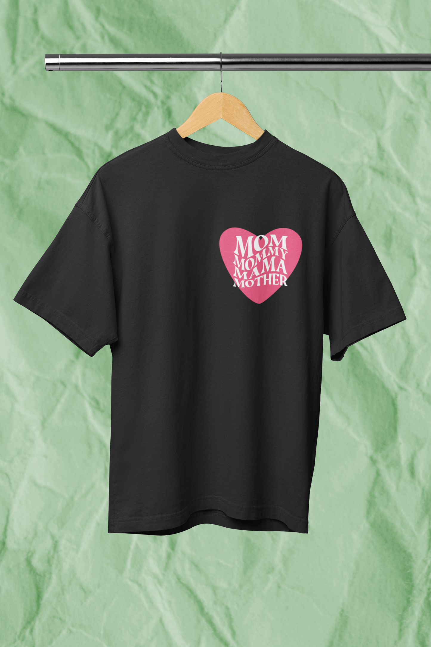 MOM MOMMY standard oversized premium pure cotton WOMEN T-shirt