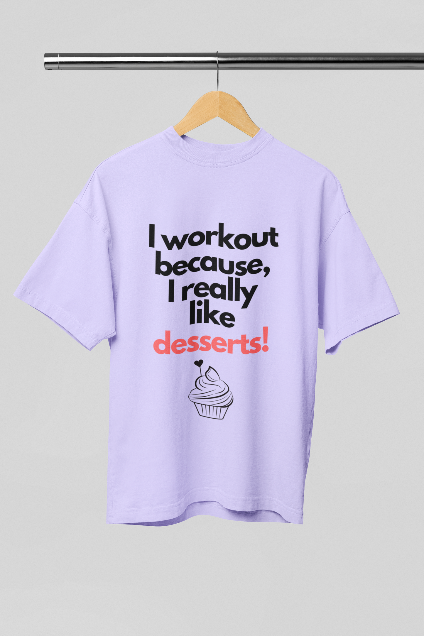 DESSERT classic oversized UNISEX premium pure cotton T-shirt