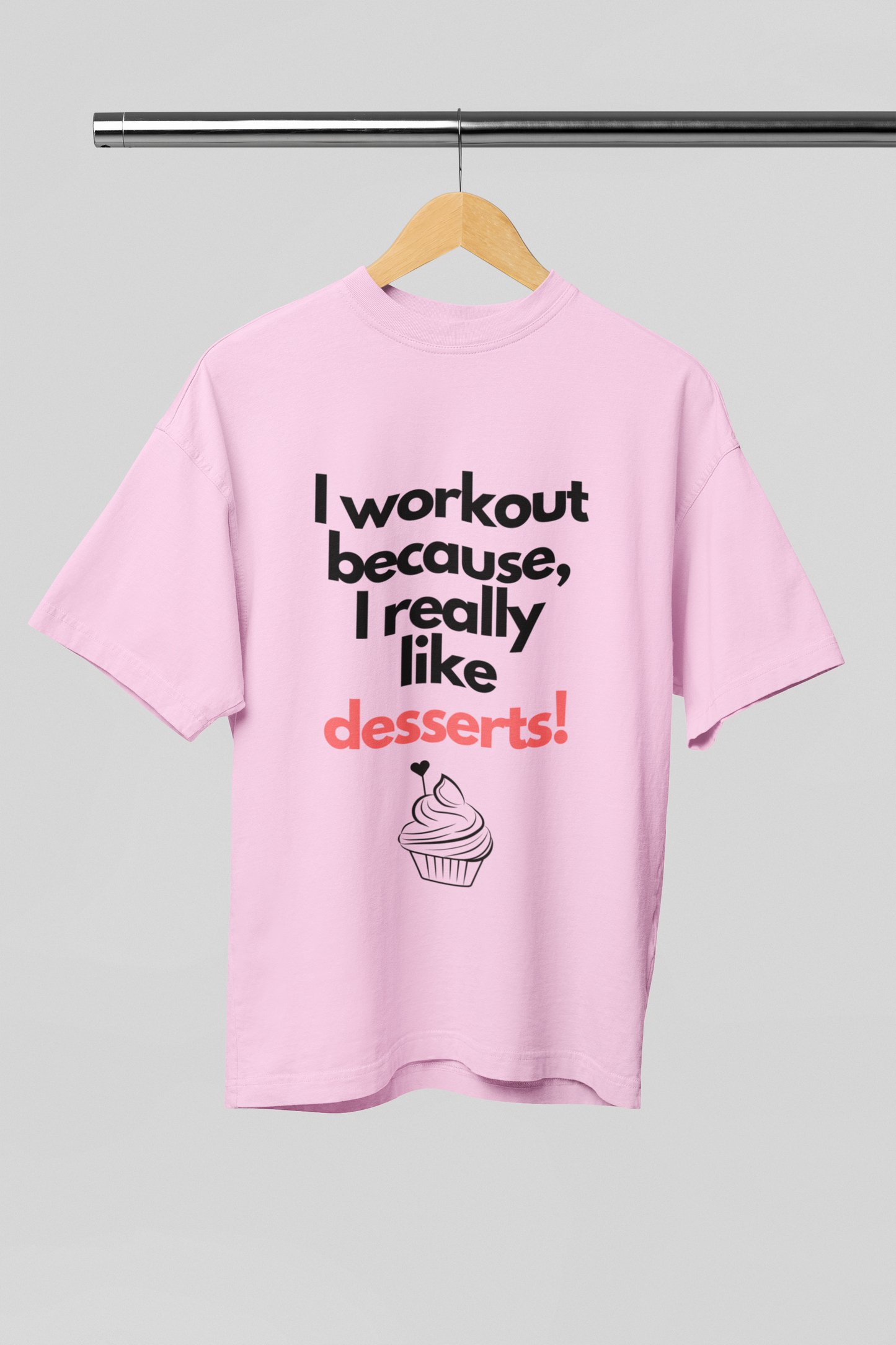 DESSERT classic oversized UNISEX premium pure cotton T-shirt