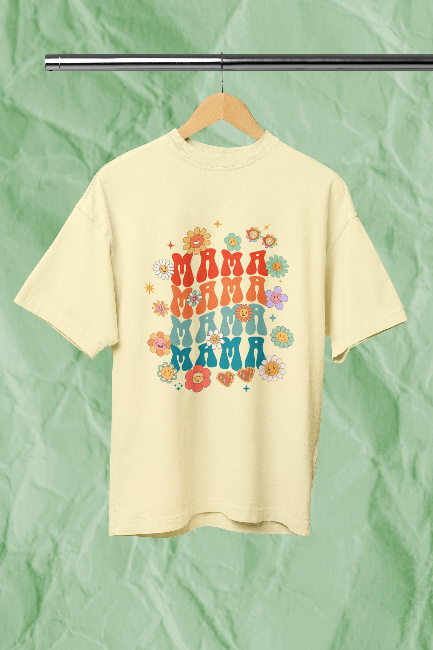 MAMA standard oversized premium pure cotton WOMEN T-shirt