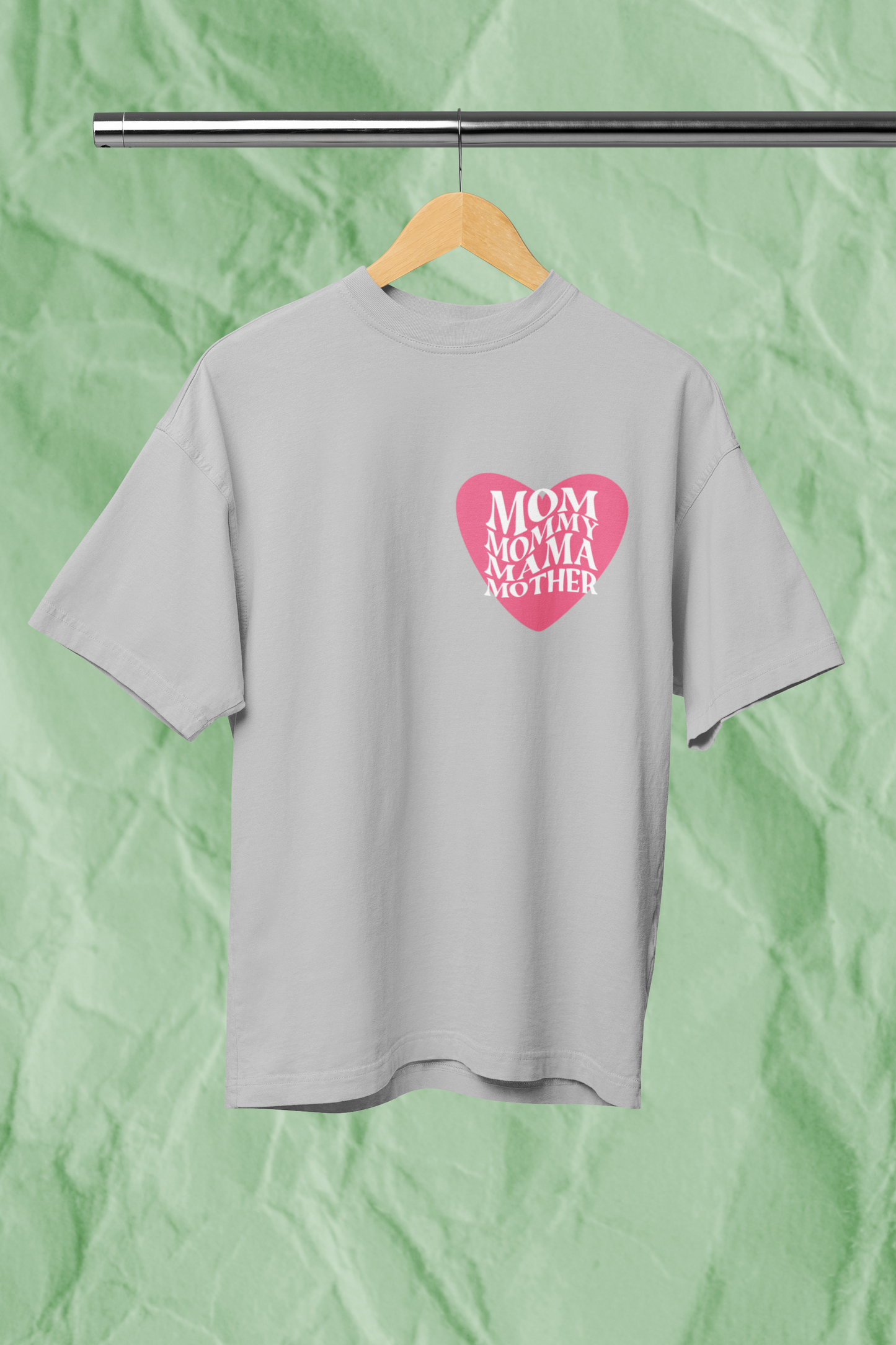 MOM MOMMY standard oversized premium pure cotton WOMEN T-shirt