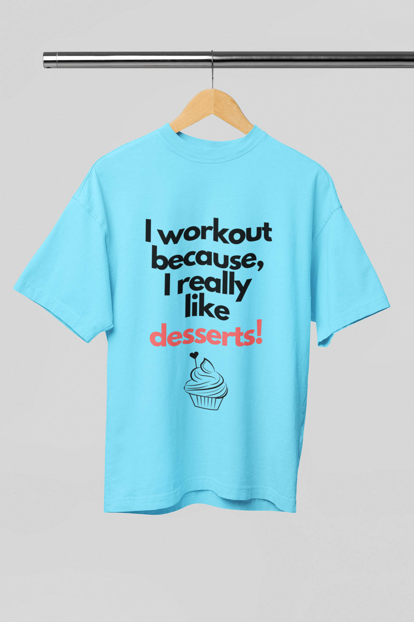 DESSERT classic oversized UNISEX premium pure cotton T-shirt