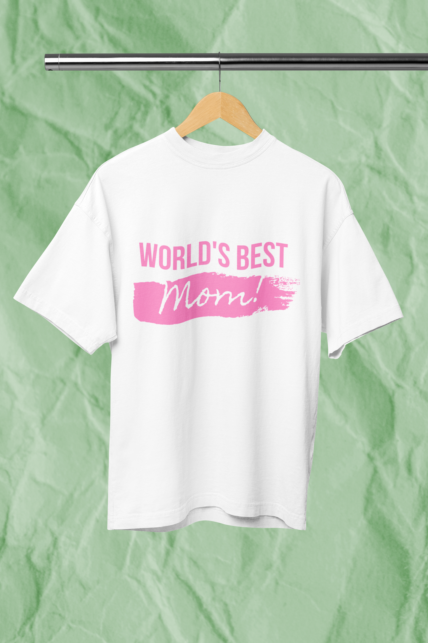 BEST MOM standard oversized premium pure cotton WOMEN T-shirt
