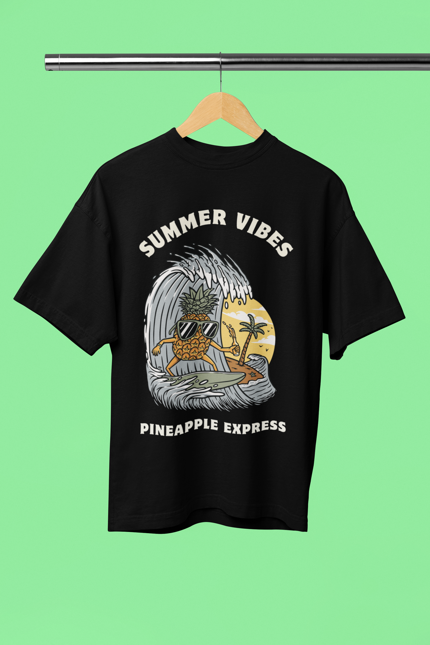 PINEAPPLE classic oversized UNISEX premium pure cotton T-shirt