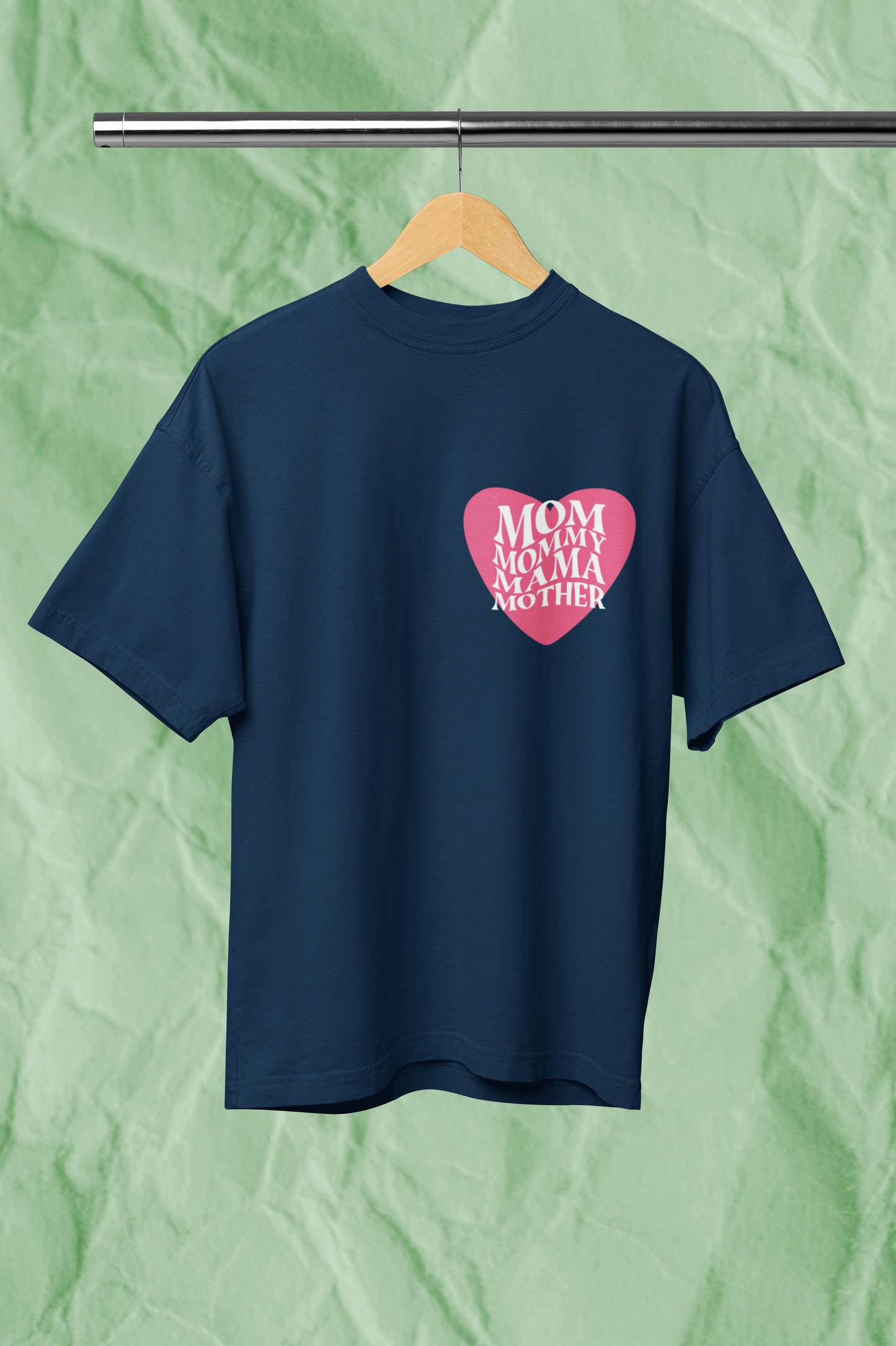 MOM MOMMY standard oversized premium pure cotton WOMEN T-shirt